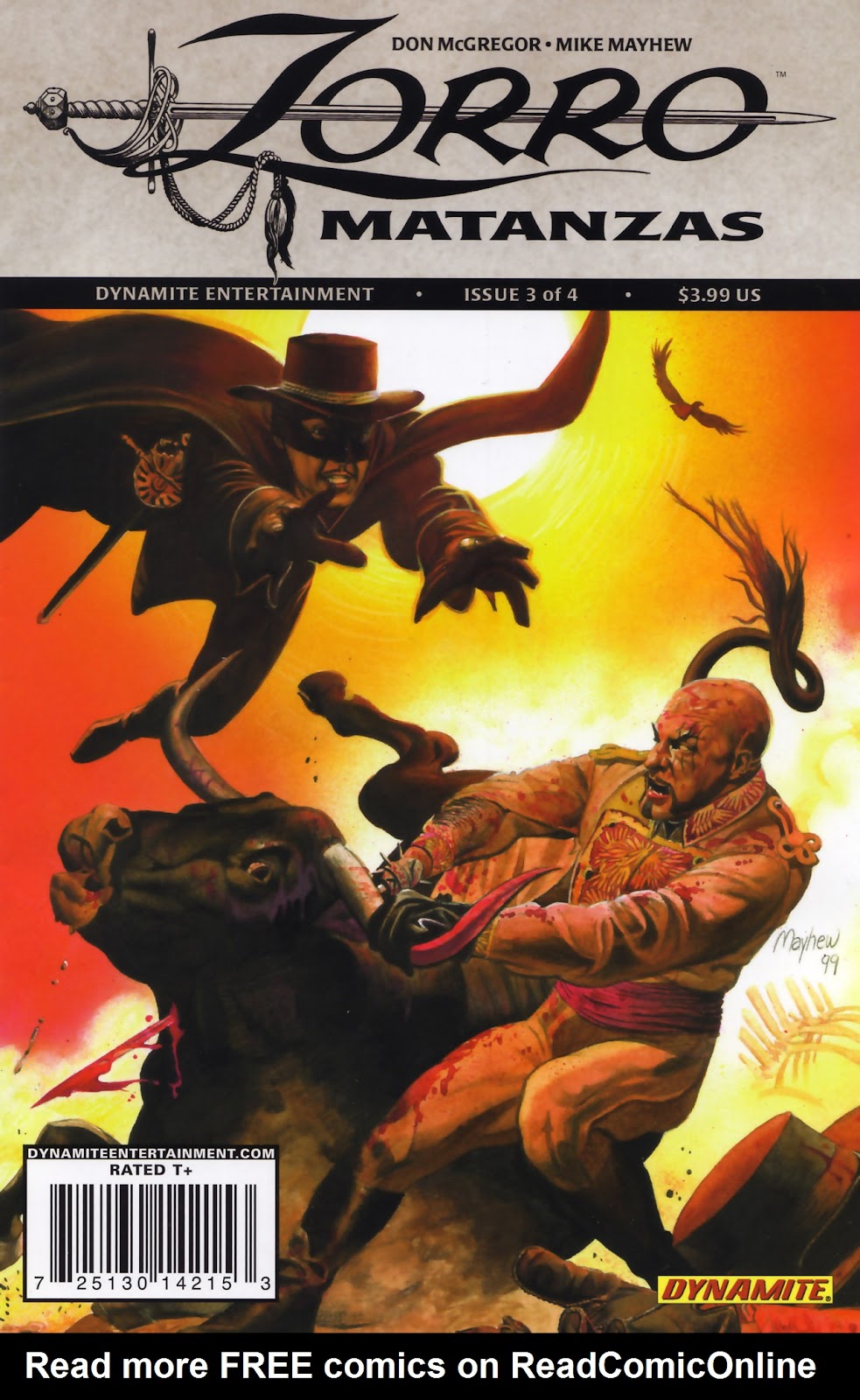 Zorro: Matanzas issue 3 - Page 1
