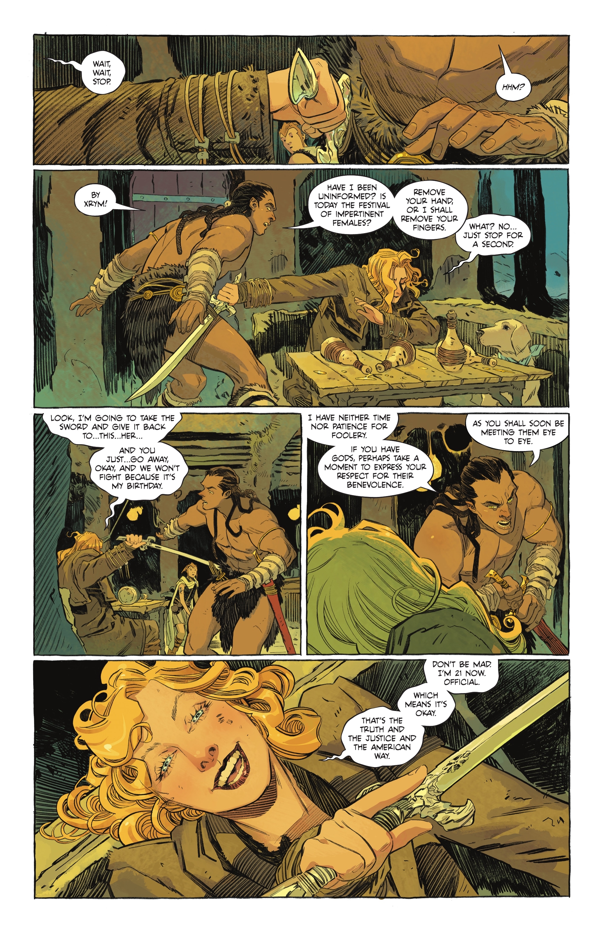 Read online Supergirl: Woman of Tomorrow comic -  Issue #1 - 10