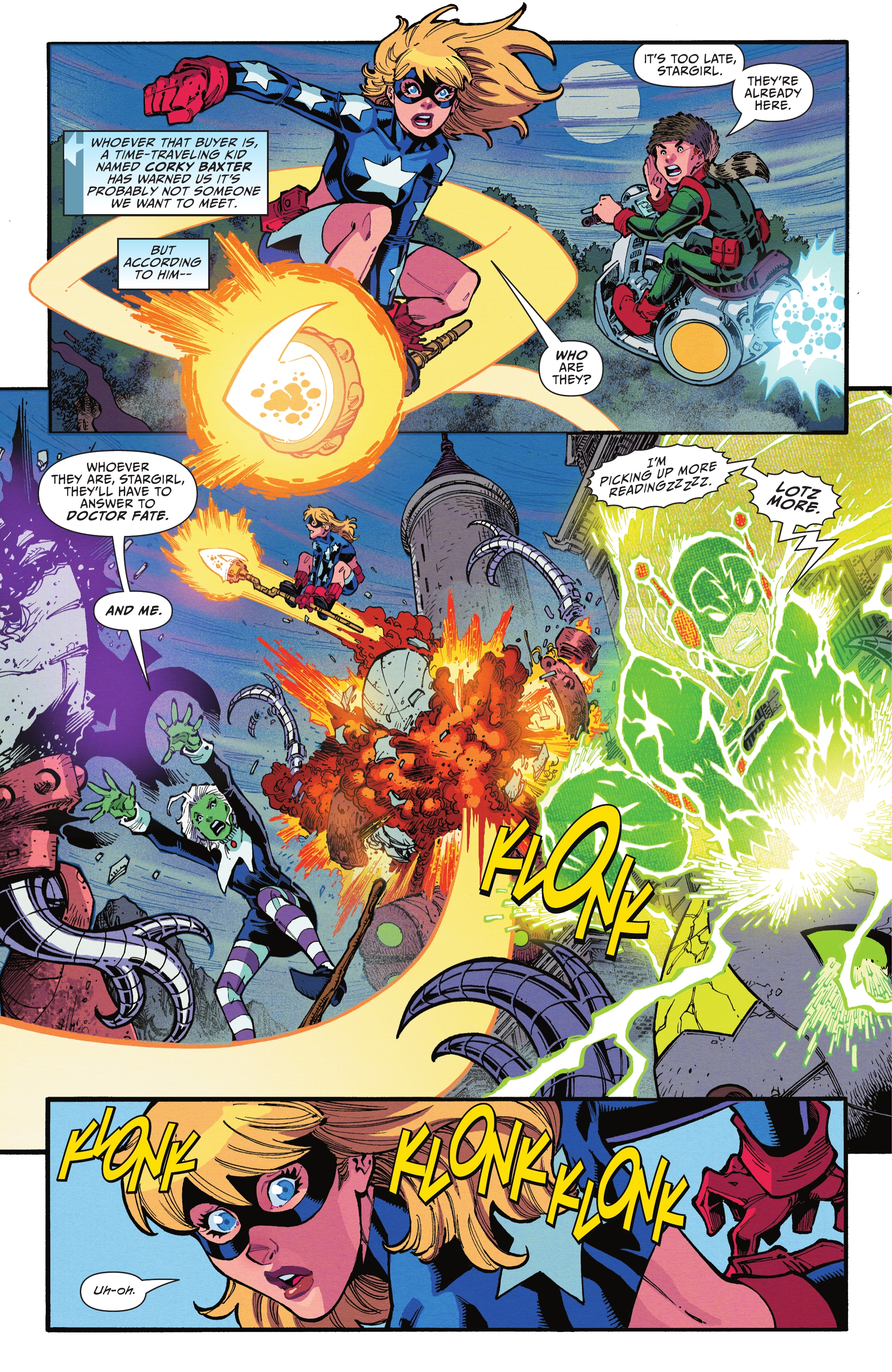 Read online Stargirl: The Lost Children comic -  Issue #5 - 5