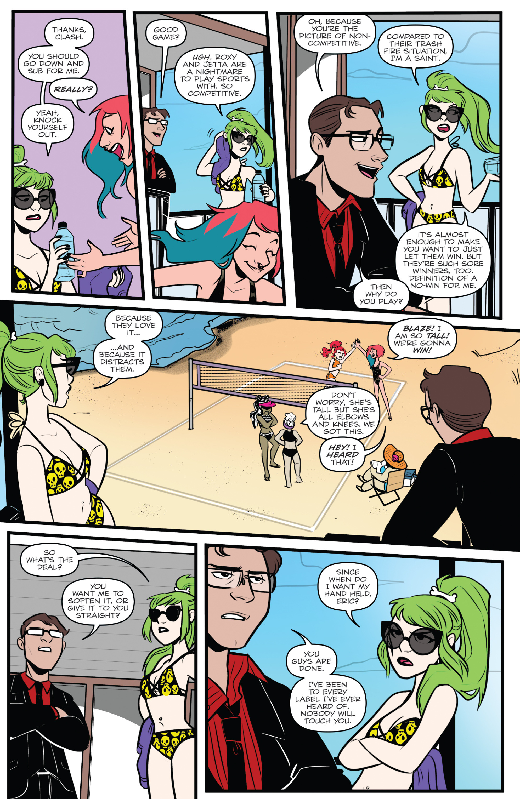 Read online Jem: The Misfits comic -  Issue #1 - 8