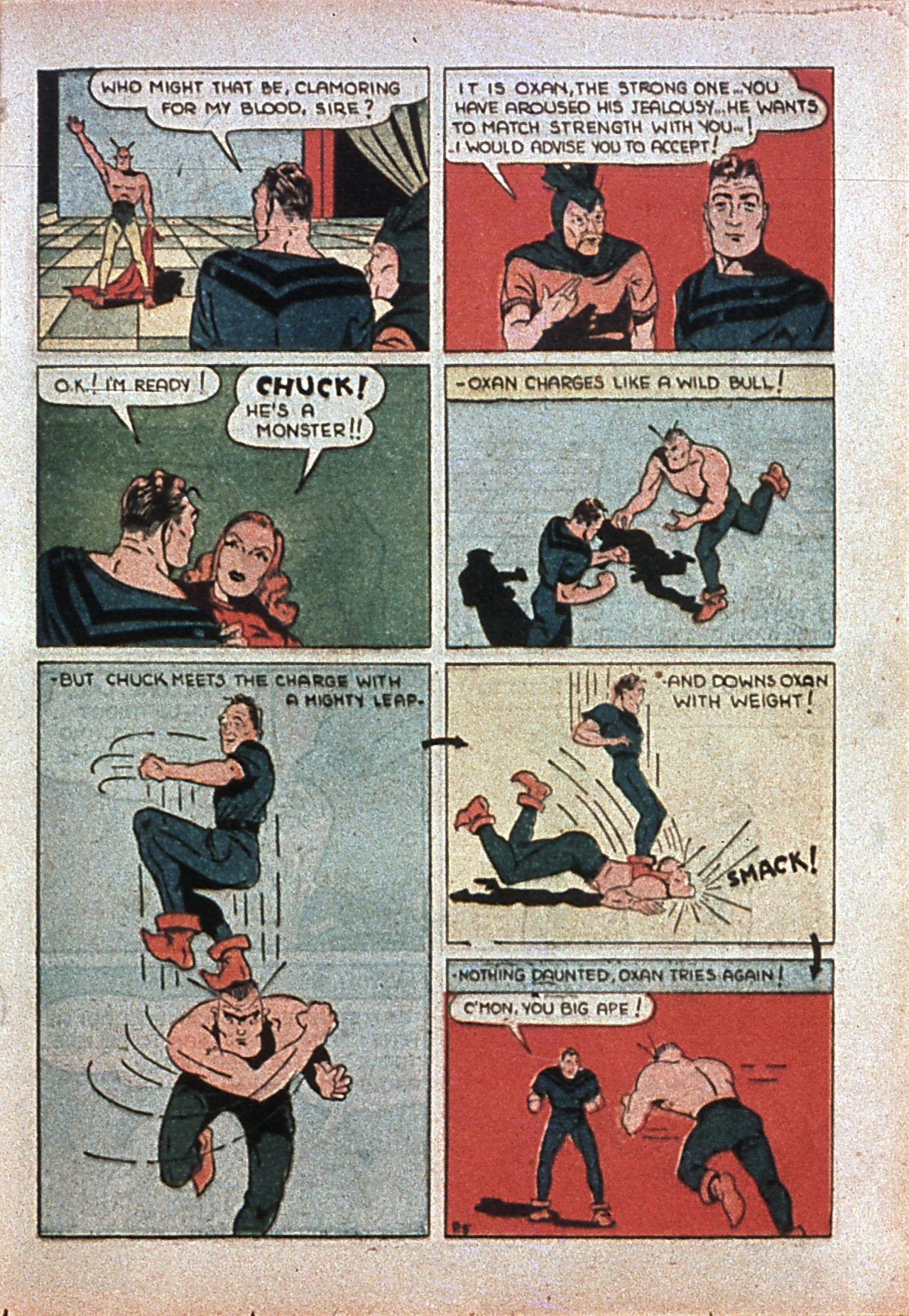 Read online Amazing Man Comics comic -  Issue #7 - 50