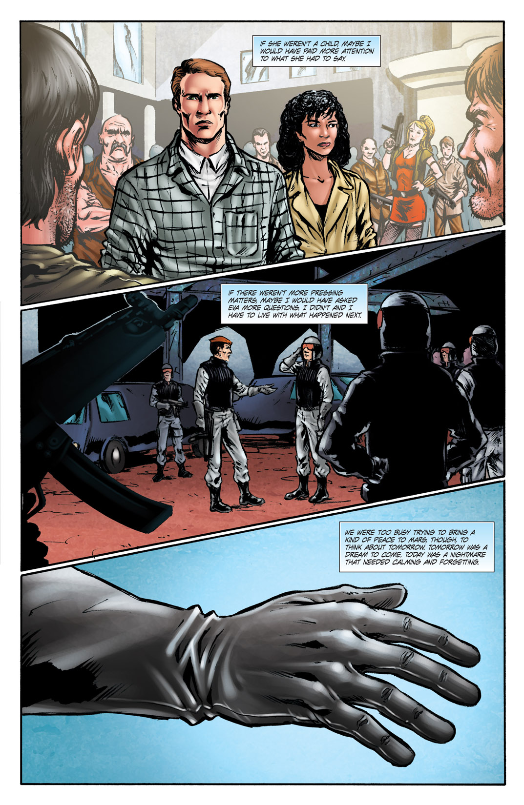 Read online Total Recall comic -  Issue #1 - 18