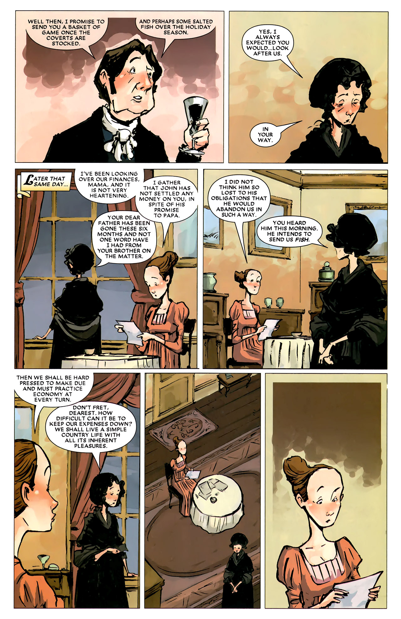 Read online Sense & Sensibility comic -  Issue #1 - 19