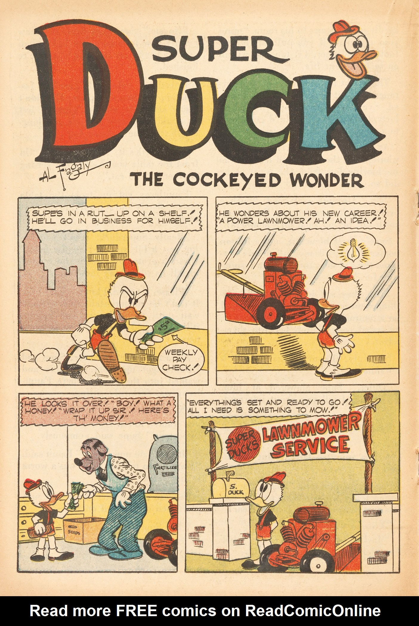 Read online Super Duck Comics comic -  Issue #15 - 26