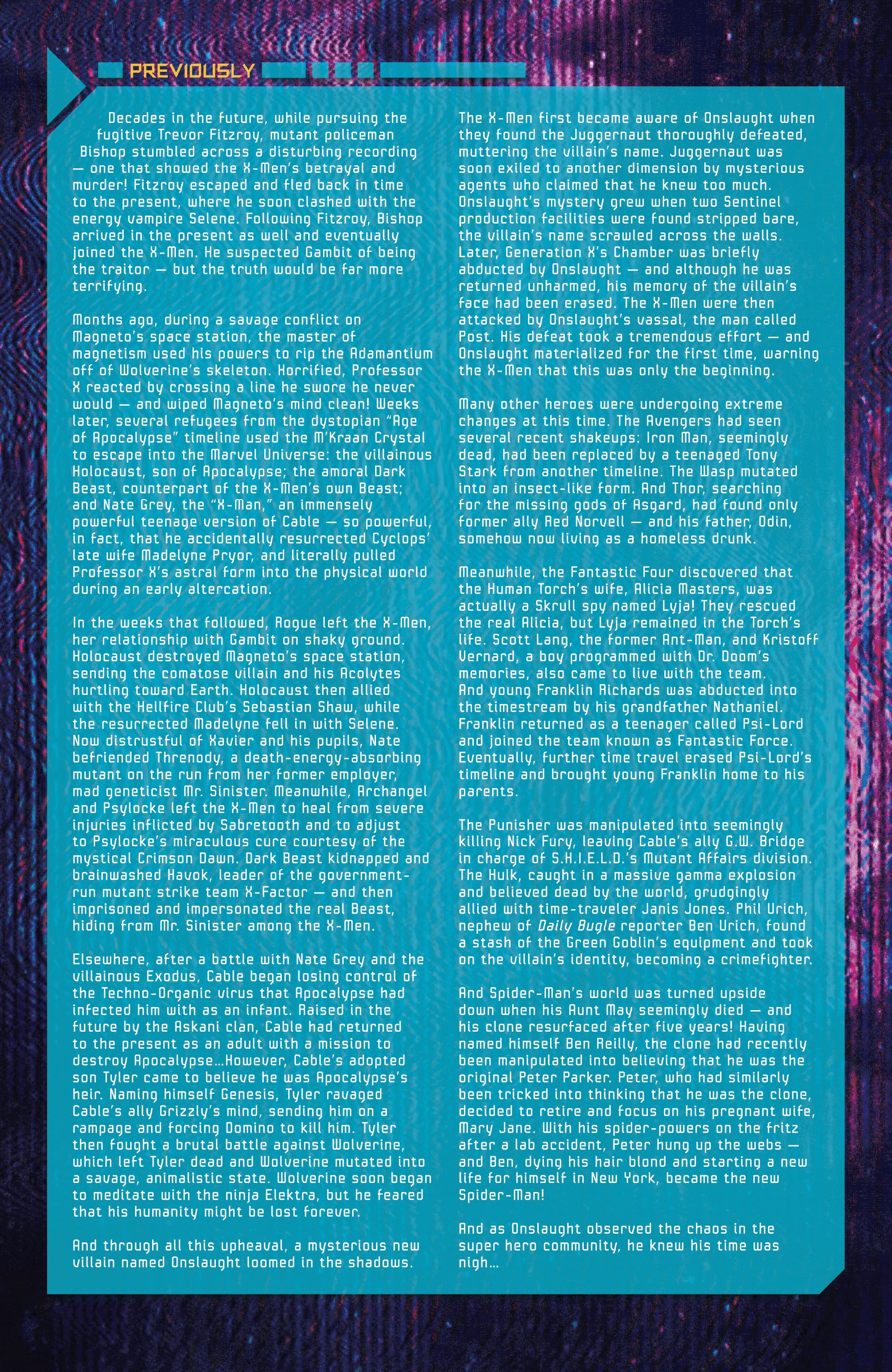 Read online X-Men/Avengers: Onslaught comic -  Issue # TPB 1 (Part 1) - 7