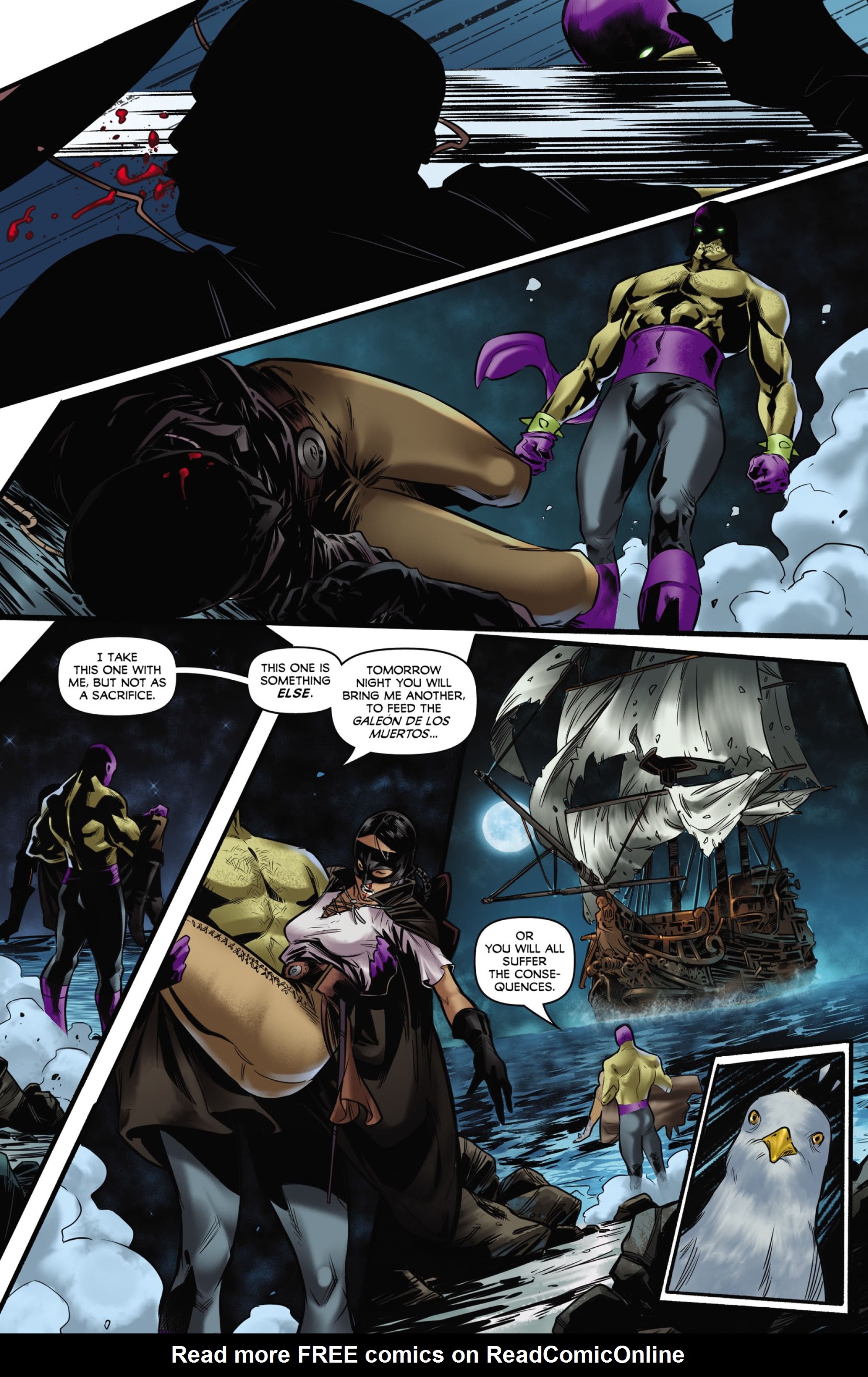 Read online Zorro: Galleon Of the Dead comic -  Issue #1 - 8