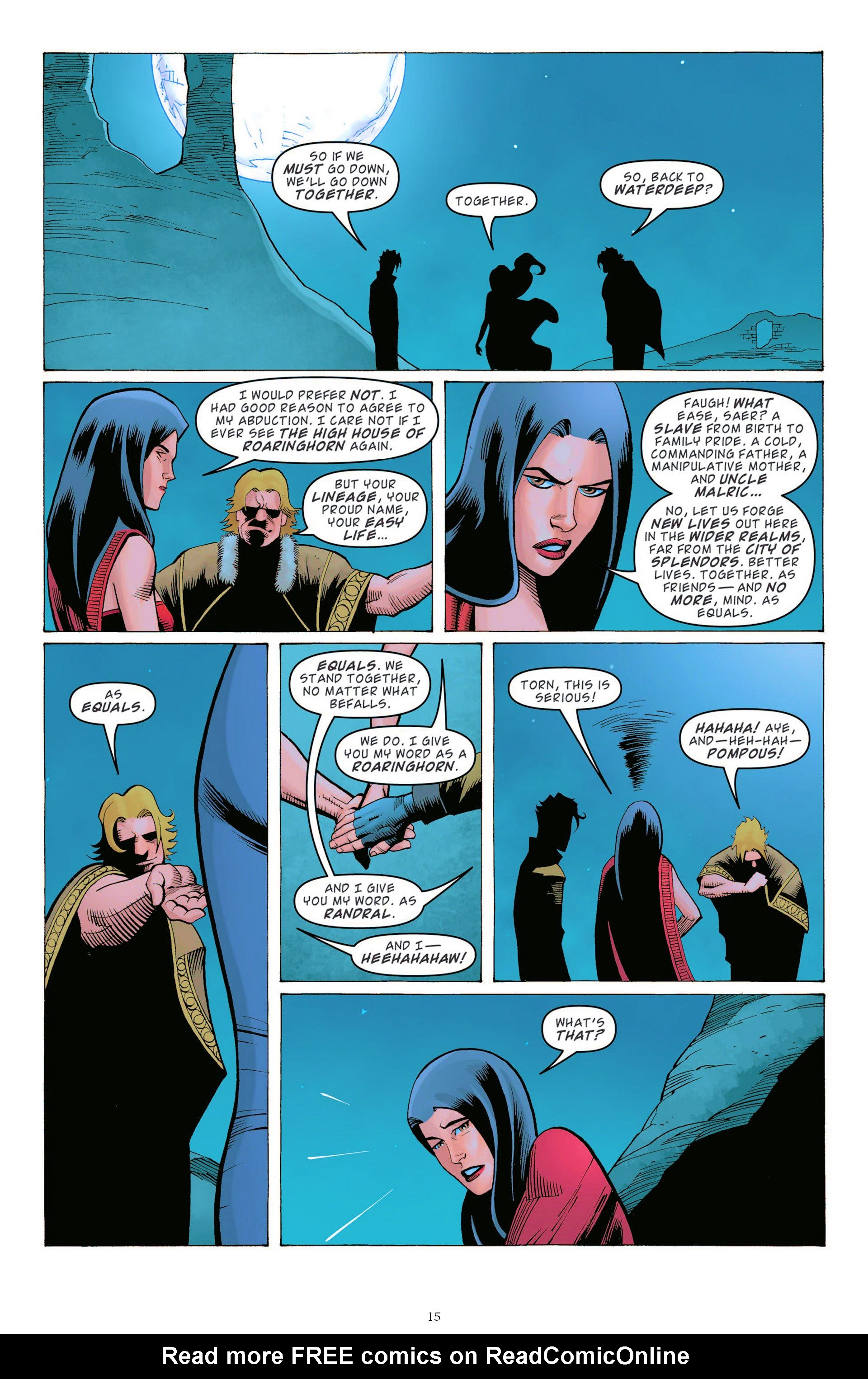 Read online Dungeons & Dragons: Forgotten Realms comic -  Issue #5 - 18