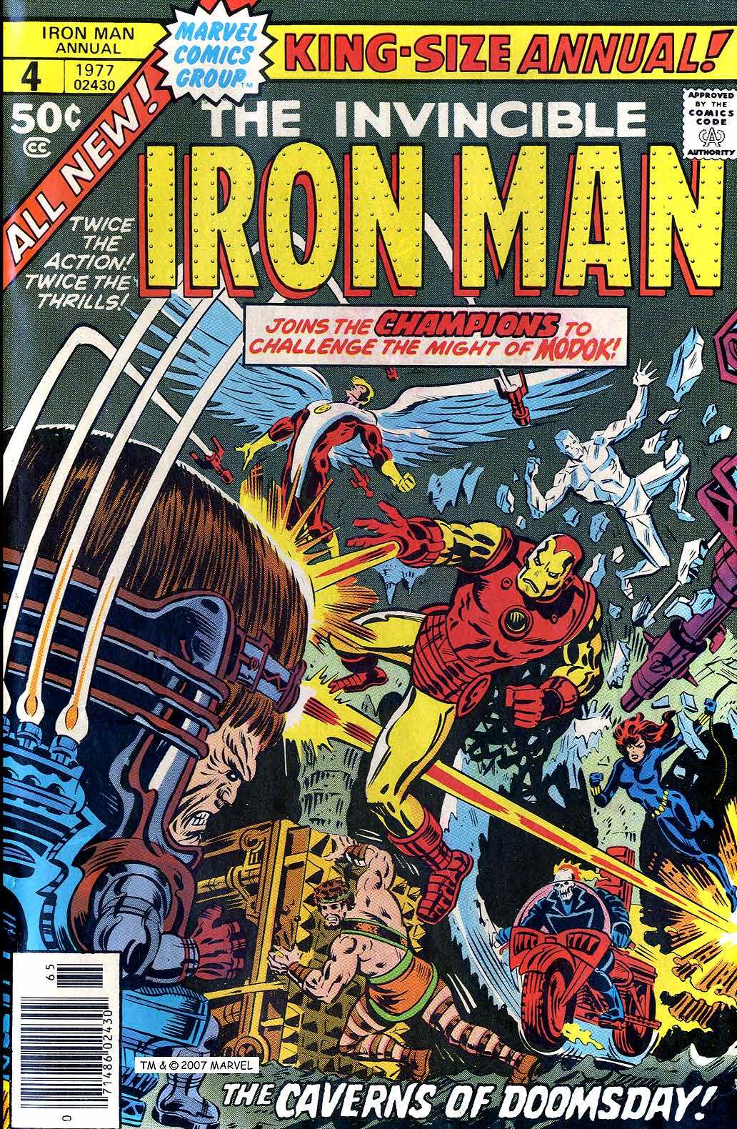 Read online Iron Man Annual comic -  Issue #4 - 1