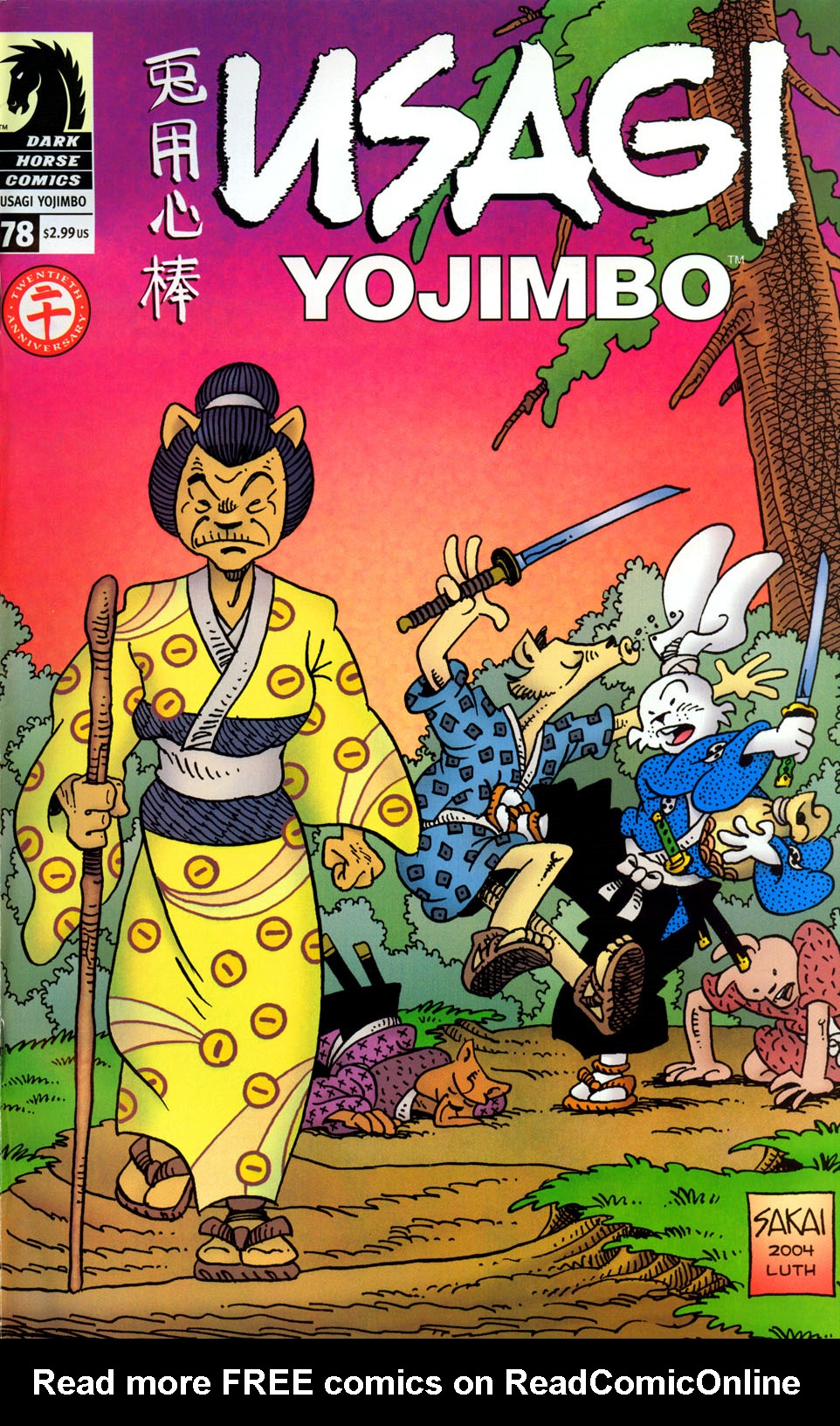 Read online Usagi Yojimbo (1996) comic -  Issue #78 - 1
