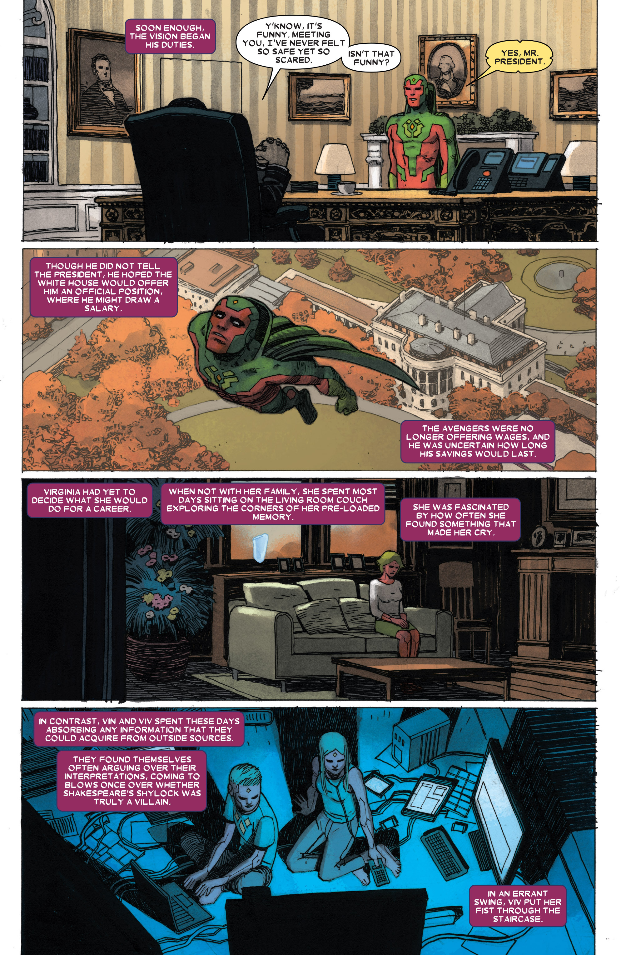 Read online Vision comic -  Issue #1 - 11