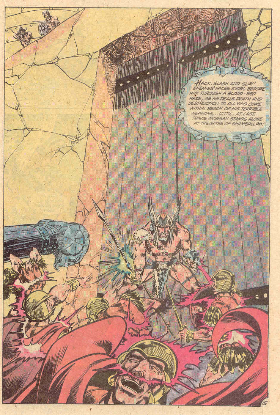 Read online Warlord (1976) comic -  Issue #42 - 16