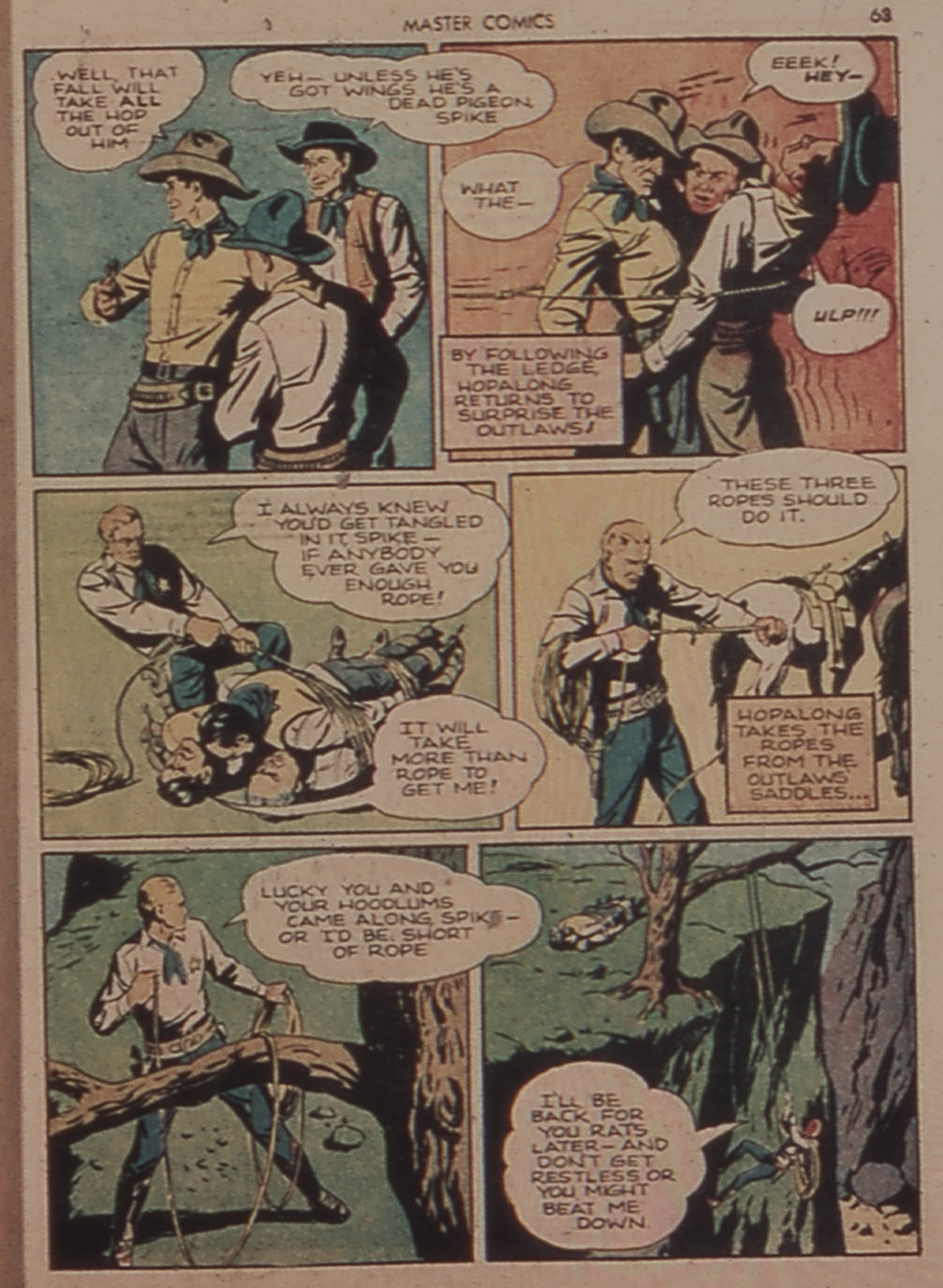 Read online Master Comics comic -  Issue #36 - 63