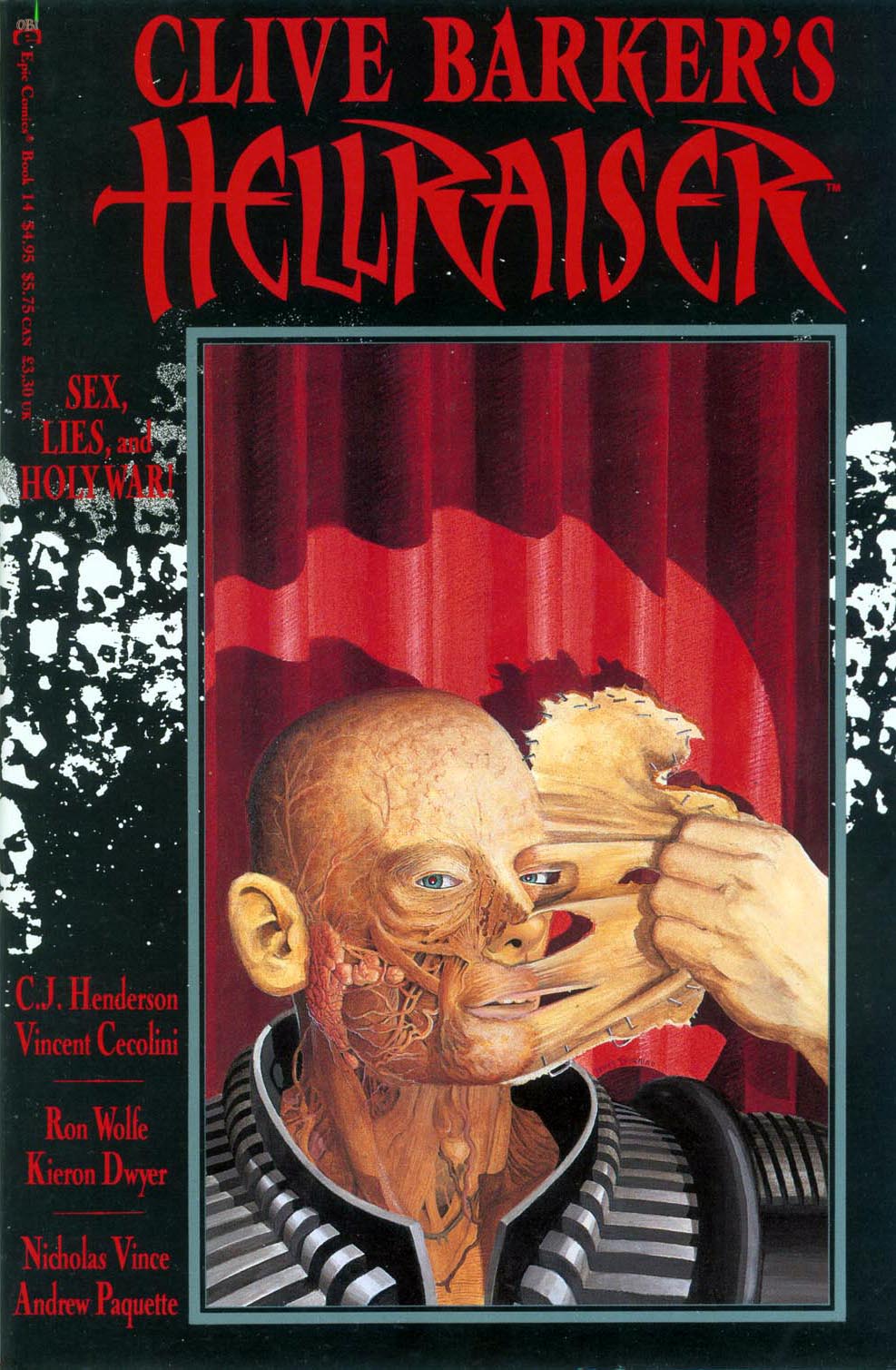 Read online Clive Barker's Hellraiser (1989) comic -  Issue #14 - 1