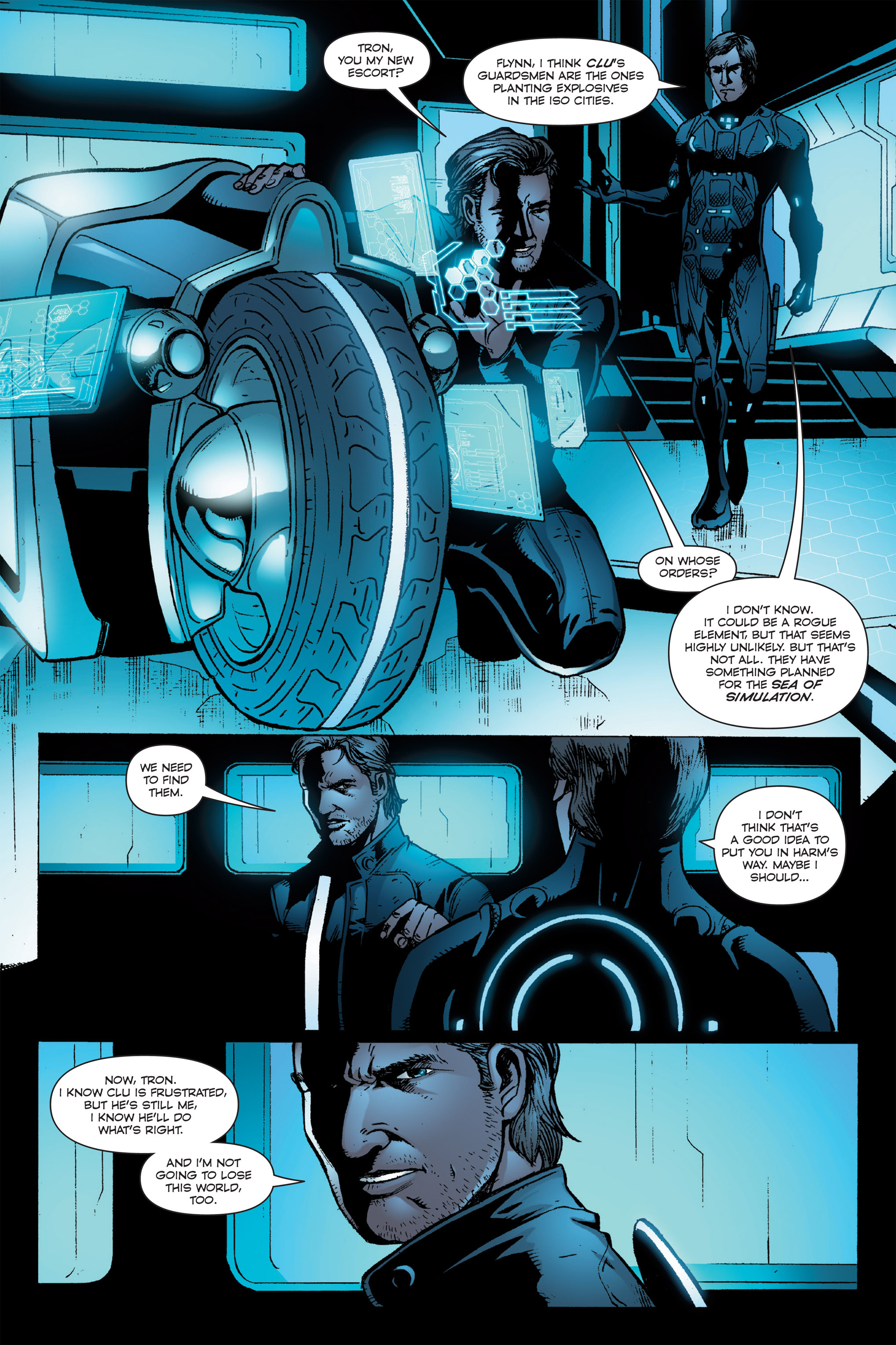 Read online TRON: Betrayal comic -  Issue # TPB - 97