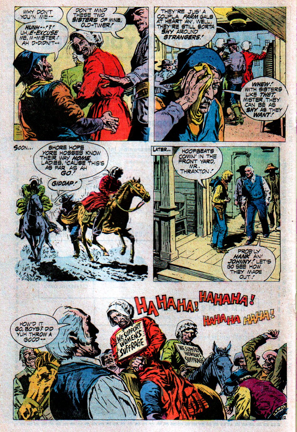 Read online Weird Western Tales (1972) comic -  Issue #27 - 13