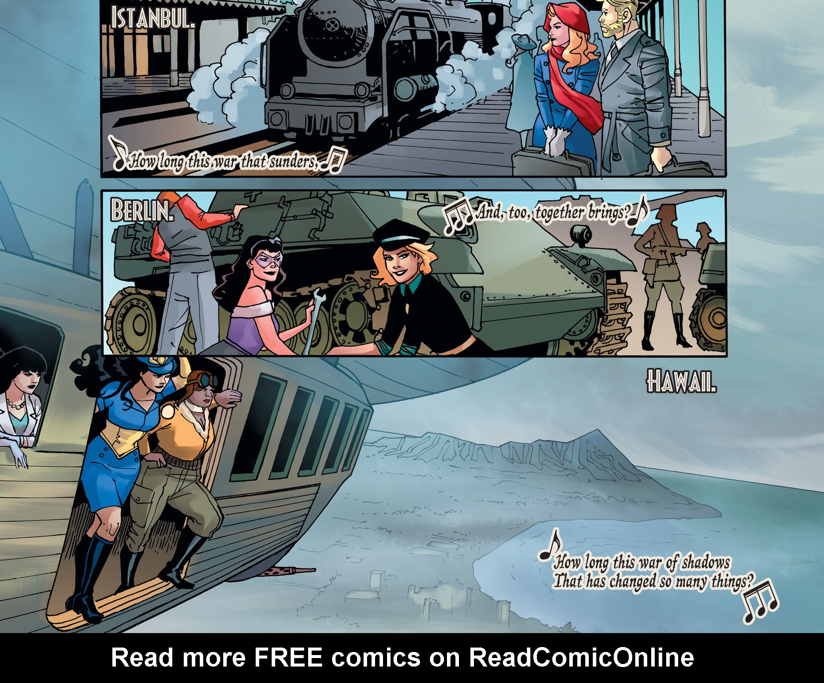 Read online DC Comics: Bombshells comic -  Issue #76 - 20