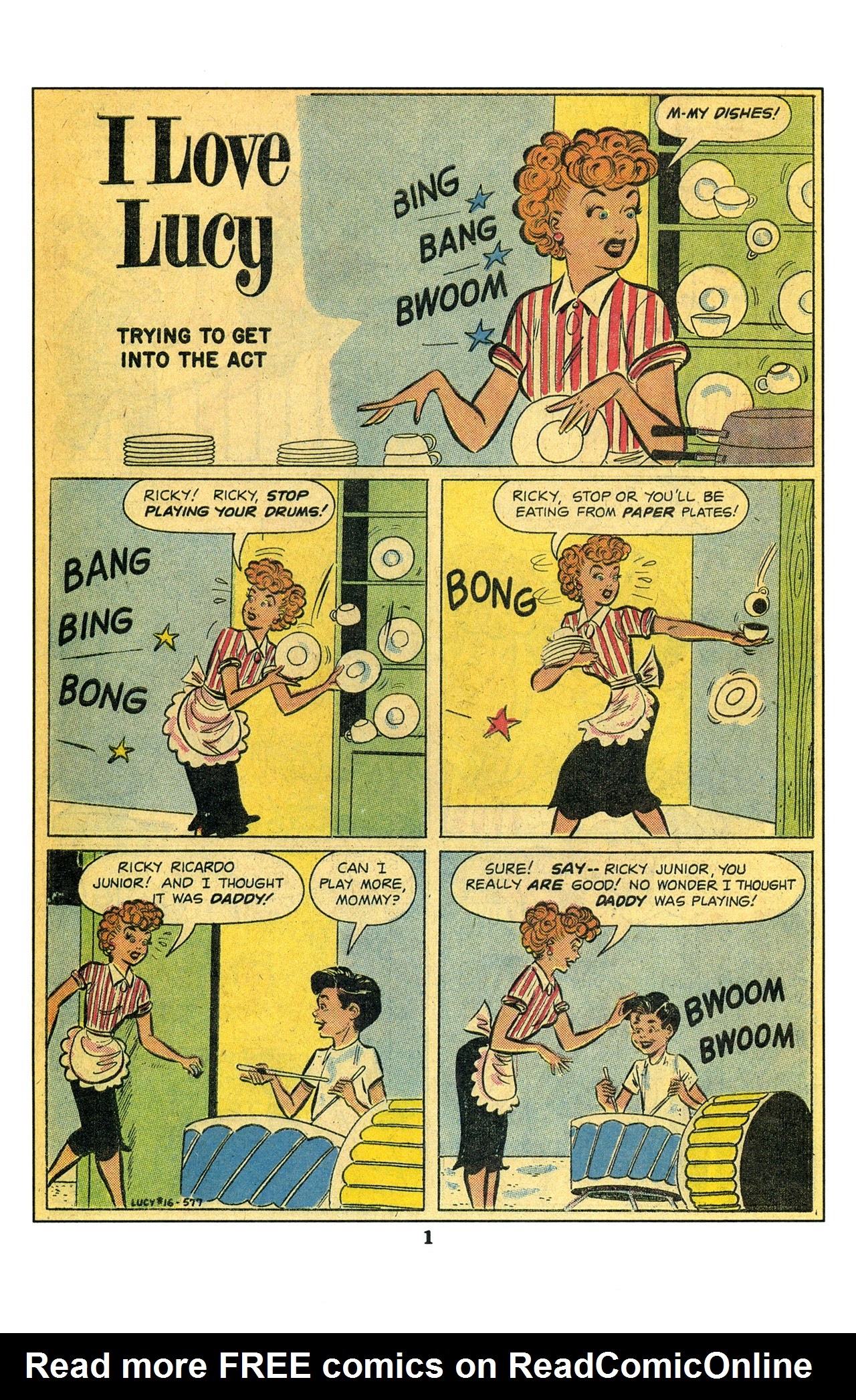Read online I Love Lucy in Full Color comic -  Issue # Full - 3
