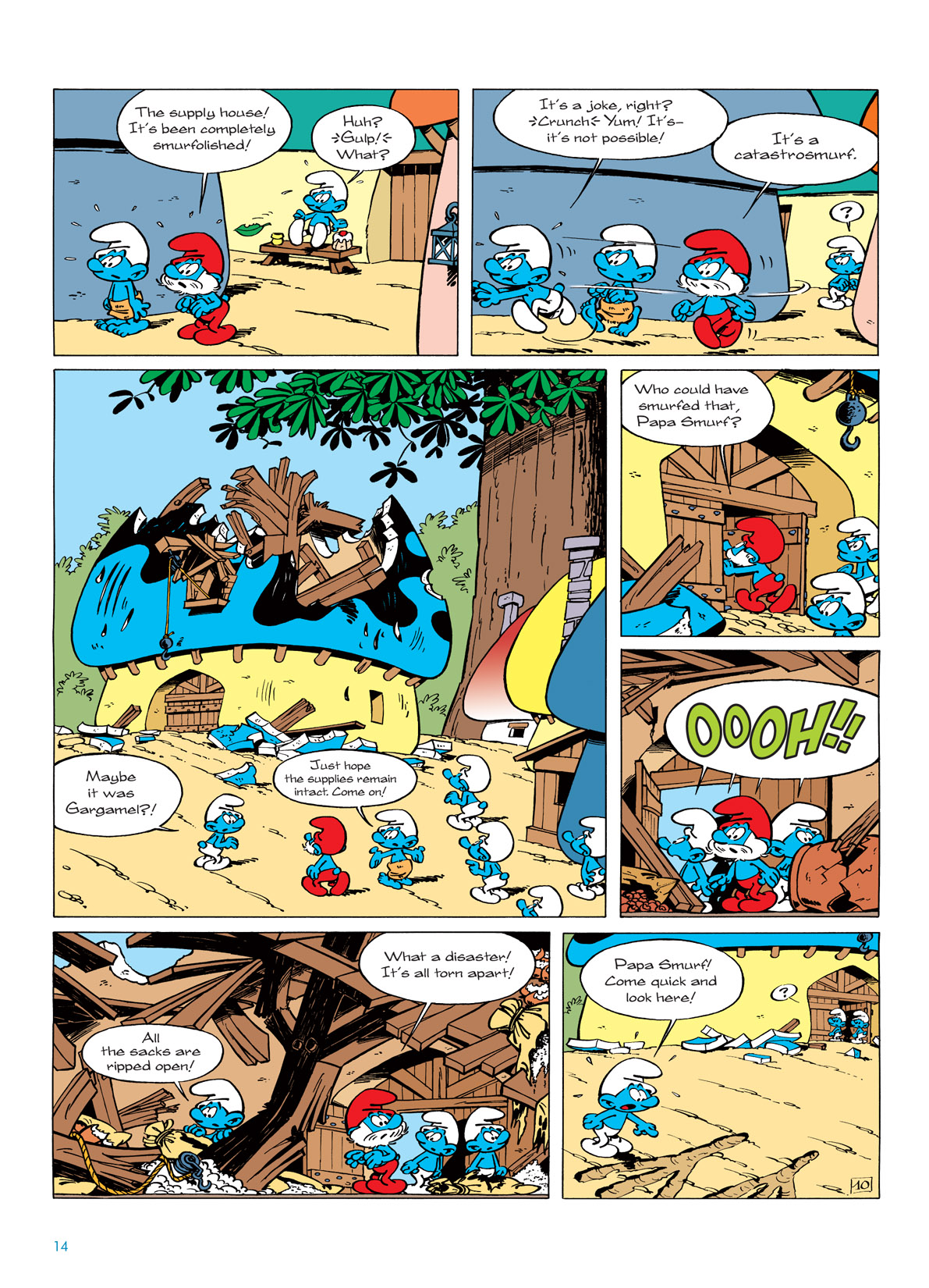 Read online The Smurfs comic -  Issue #6 - 14