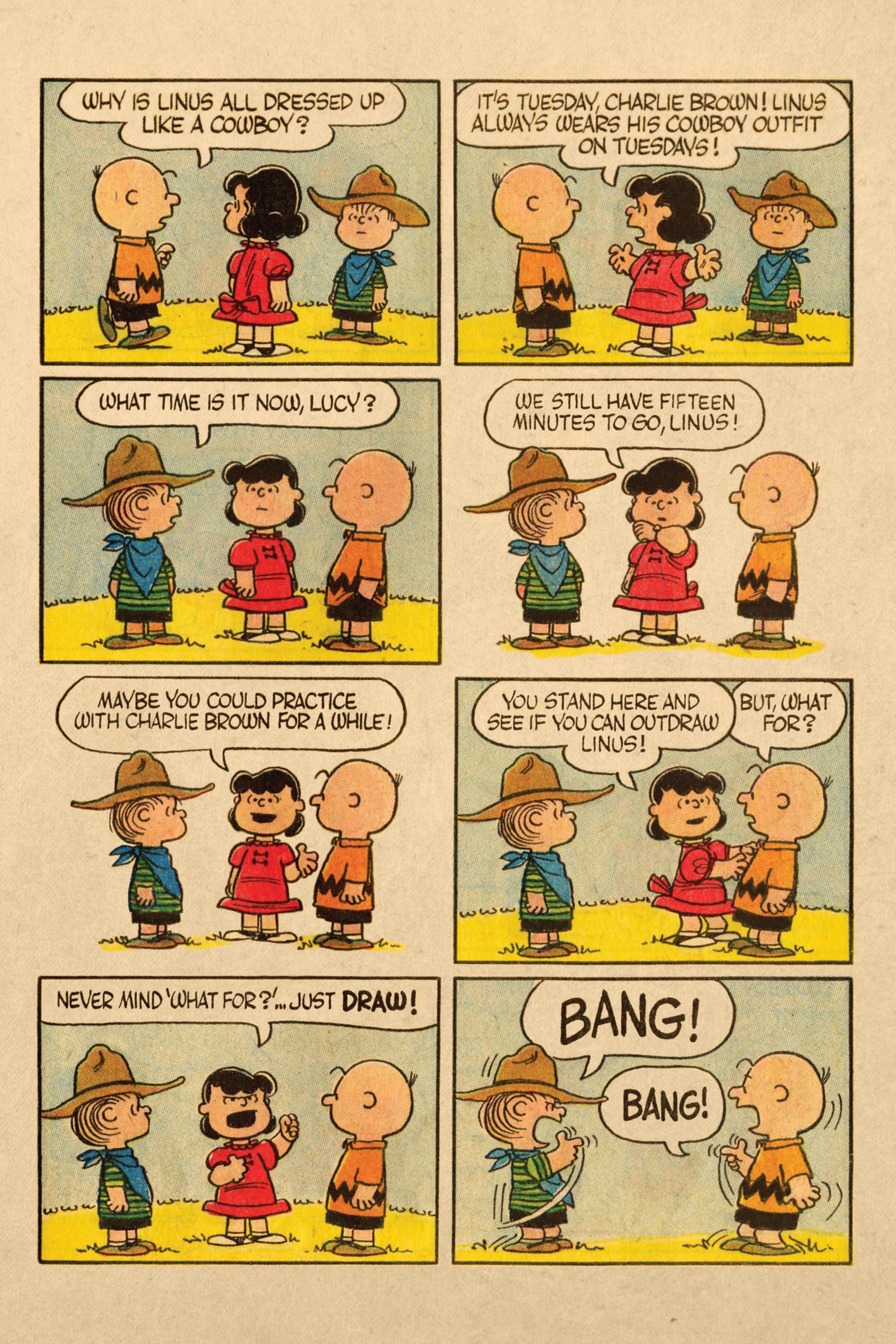 Read online Peanuts Dell Archive comic -  Issue # TPB (Part 1) - 90