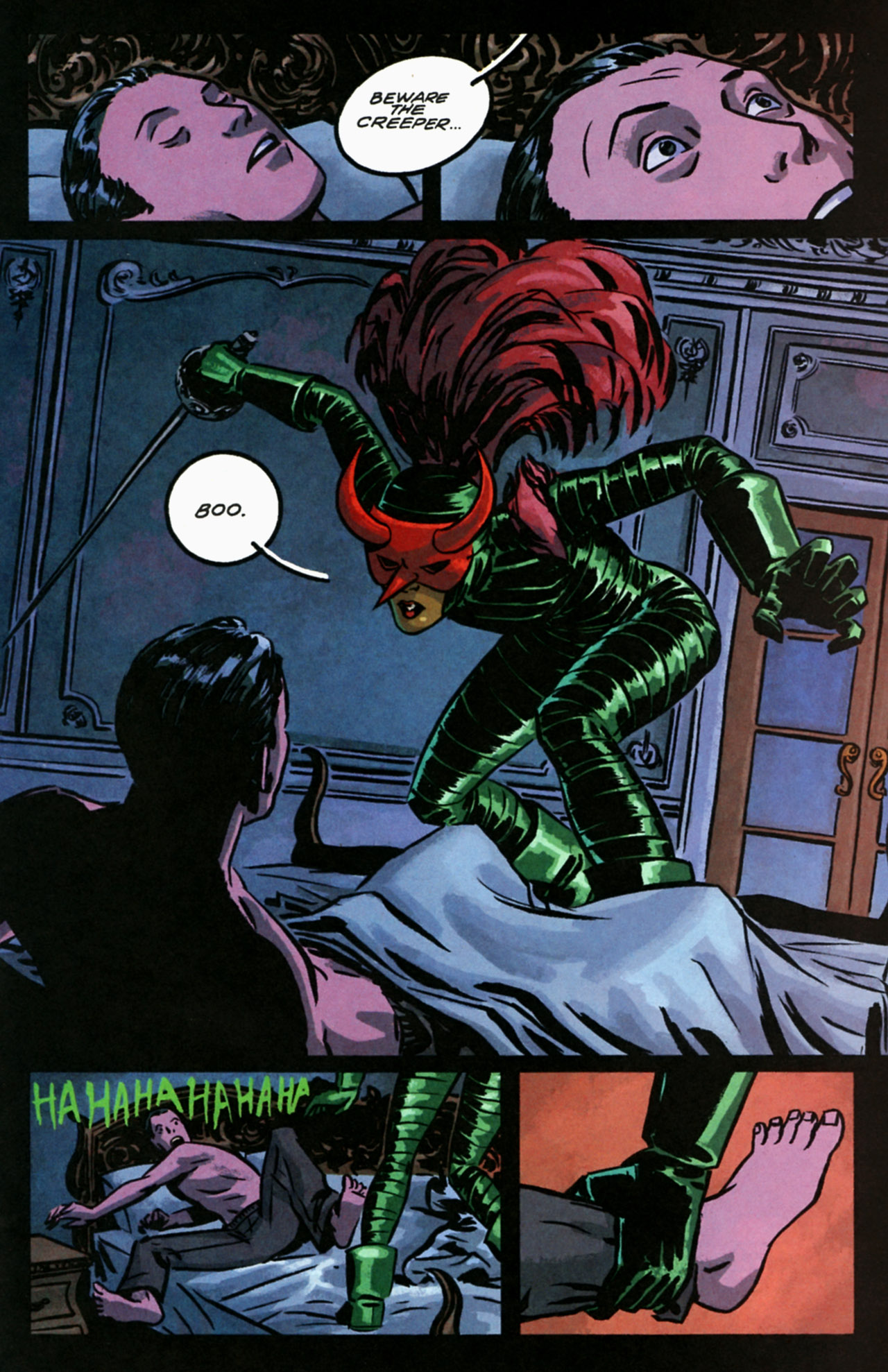 Read online Beware The Creeper (2003) comic -  Issue #5 - 10