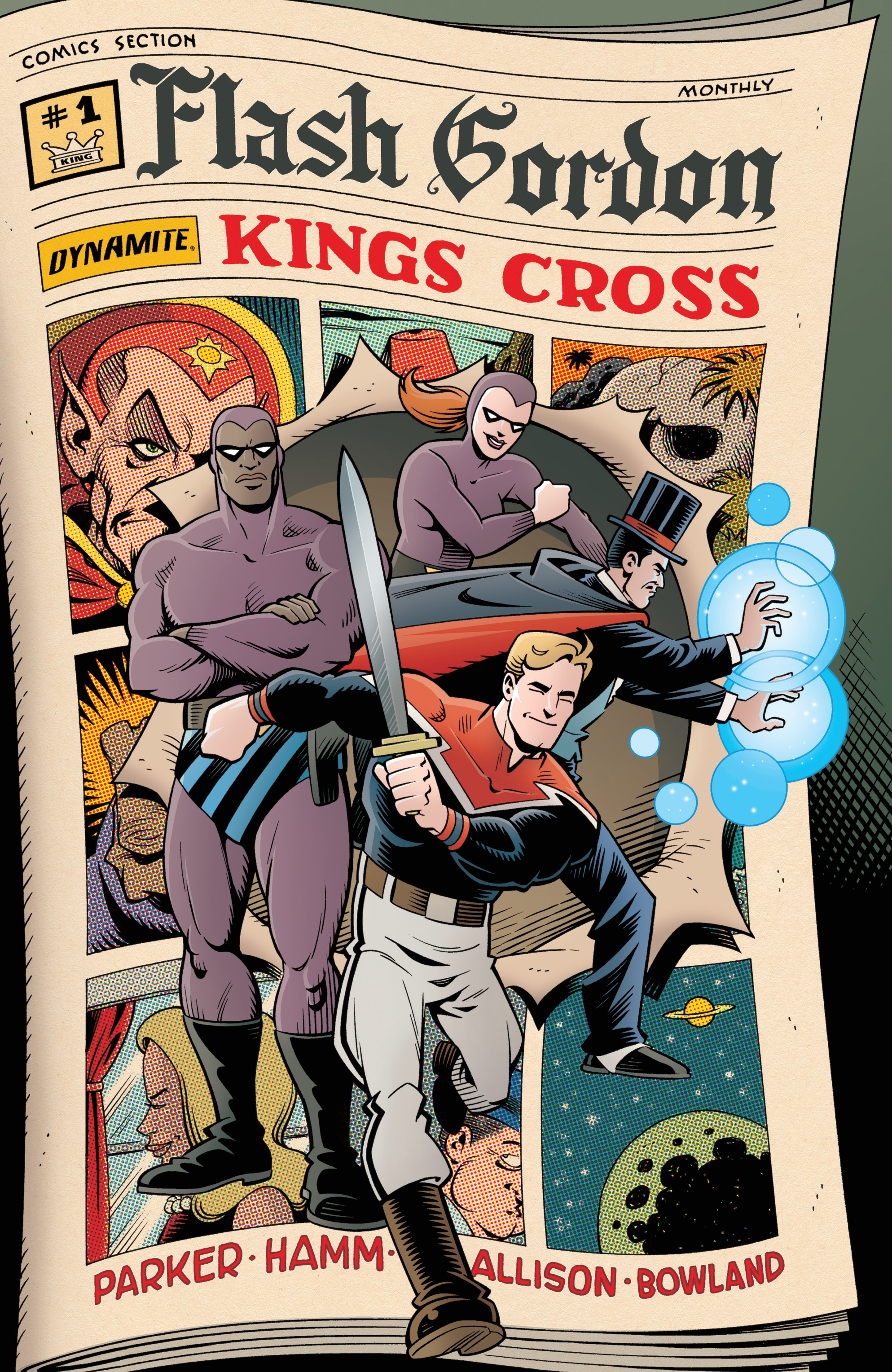 Read online Flash Gordon: Kings Cross comic -  Issue #1 - 1