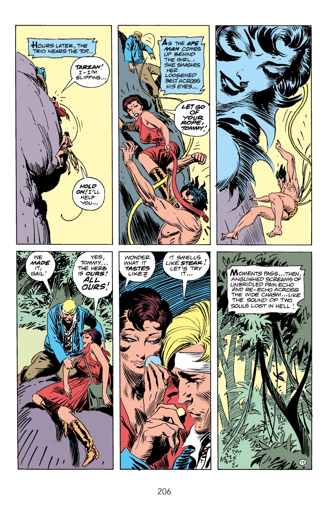 Read online Edgar Rice Burroughs' Tarzan The Joe Kubert Years comic -  Issue # TPB 3 (Part 2) - 96