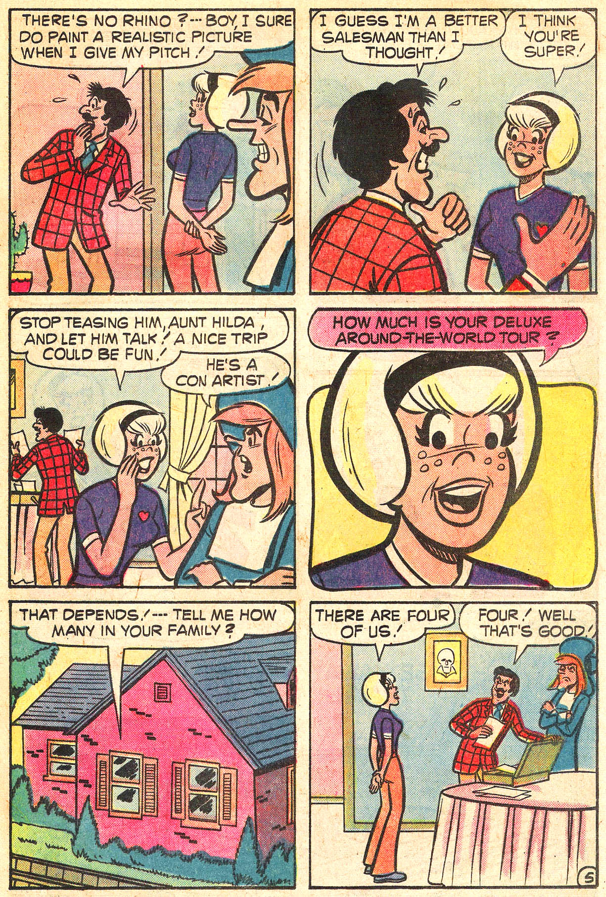 Read online Sabrina The Teenage Witch (1971) comic -  Issue #40 - 17