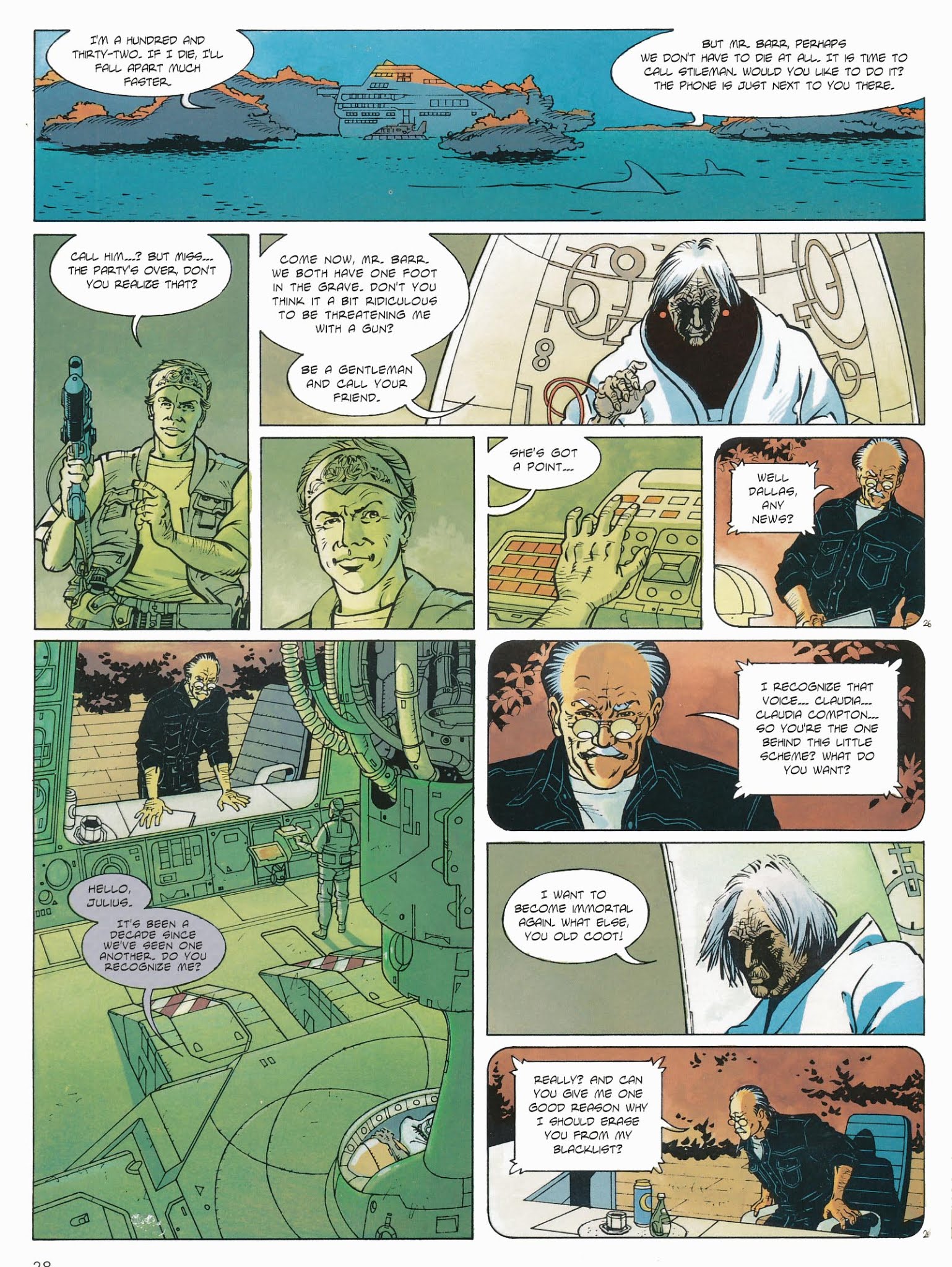 Read online Dallas Barr comic -  Issue #1 - 28
