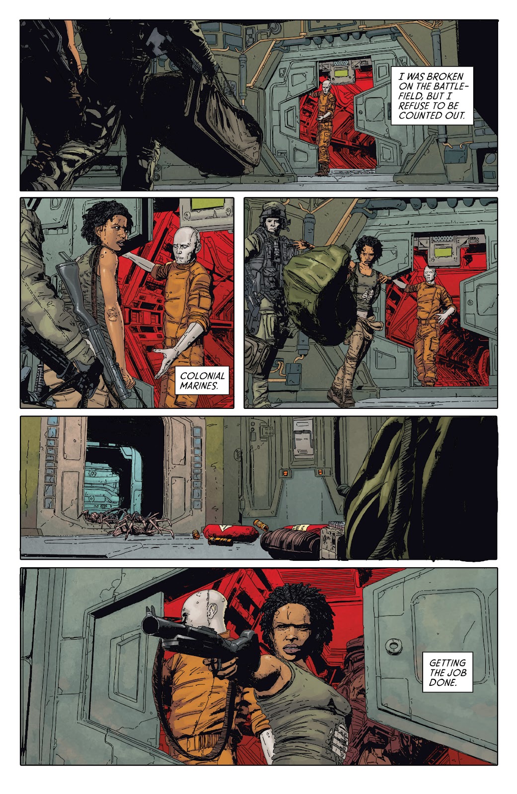 Aliens: Defiance issue 2 - Page 22