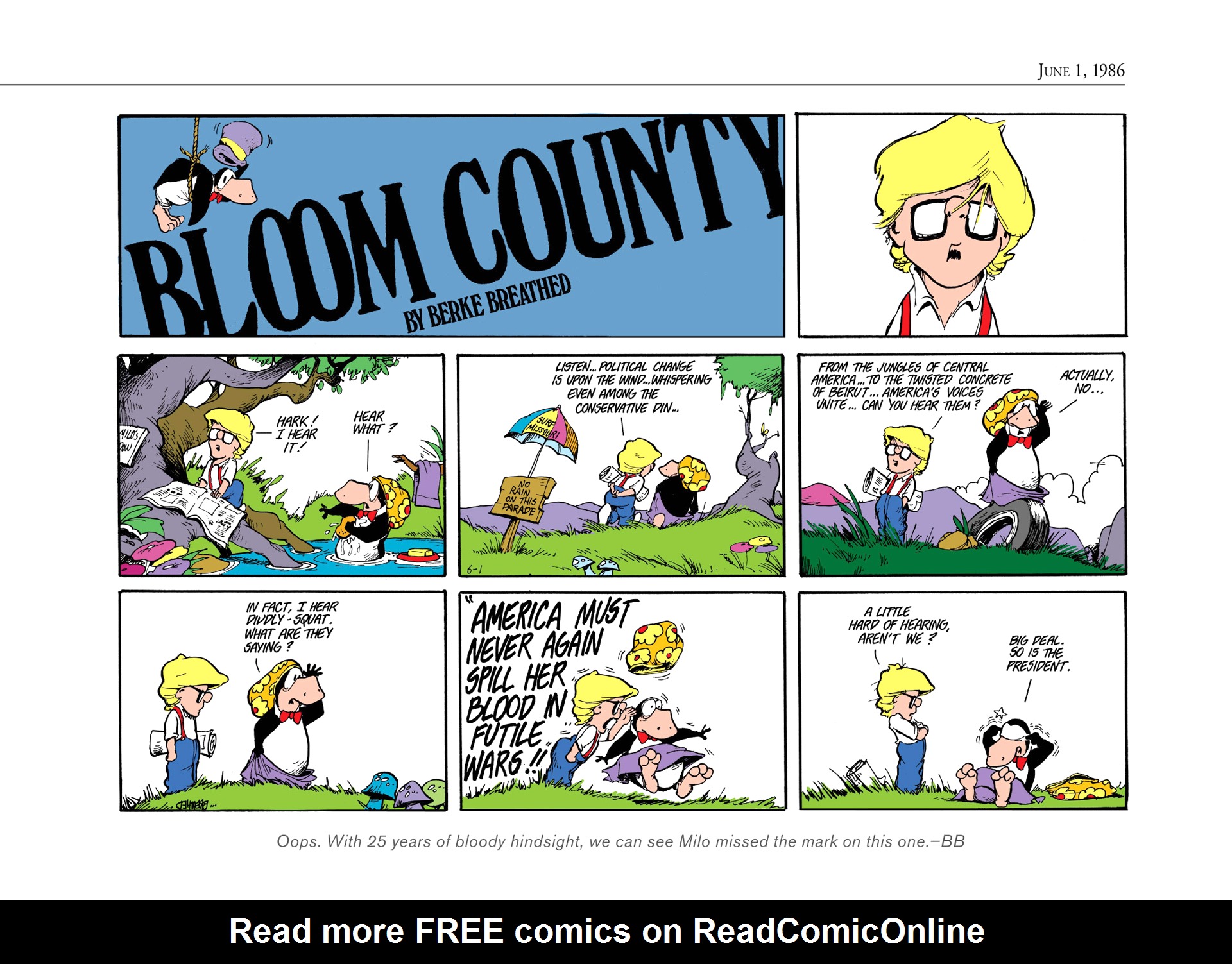 Read online The Bloom County Digital Library comic -  Issue # TPB 6 (Part 2) - 11