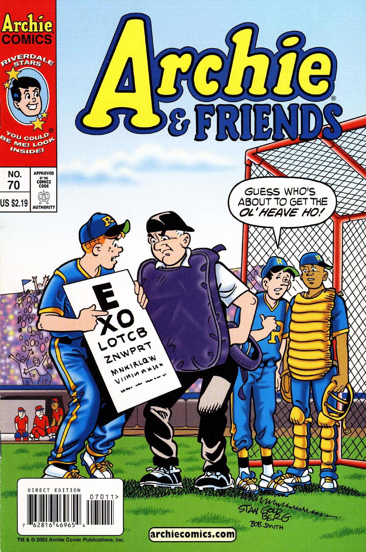 Read online Archie & Friends (1992) comic -  Issue #70 - 1