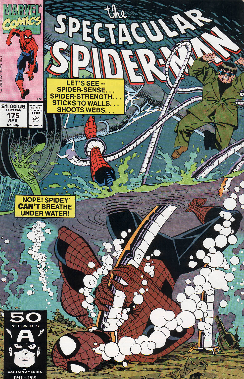 Read online The Spectacular Spider-Man (1976) comic -  Issue #175 - 1