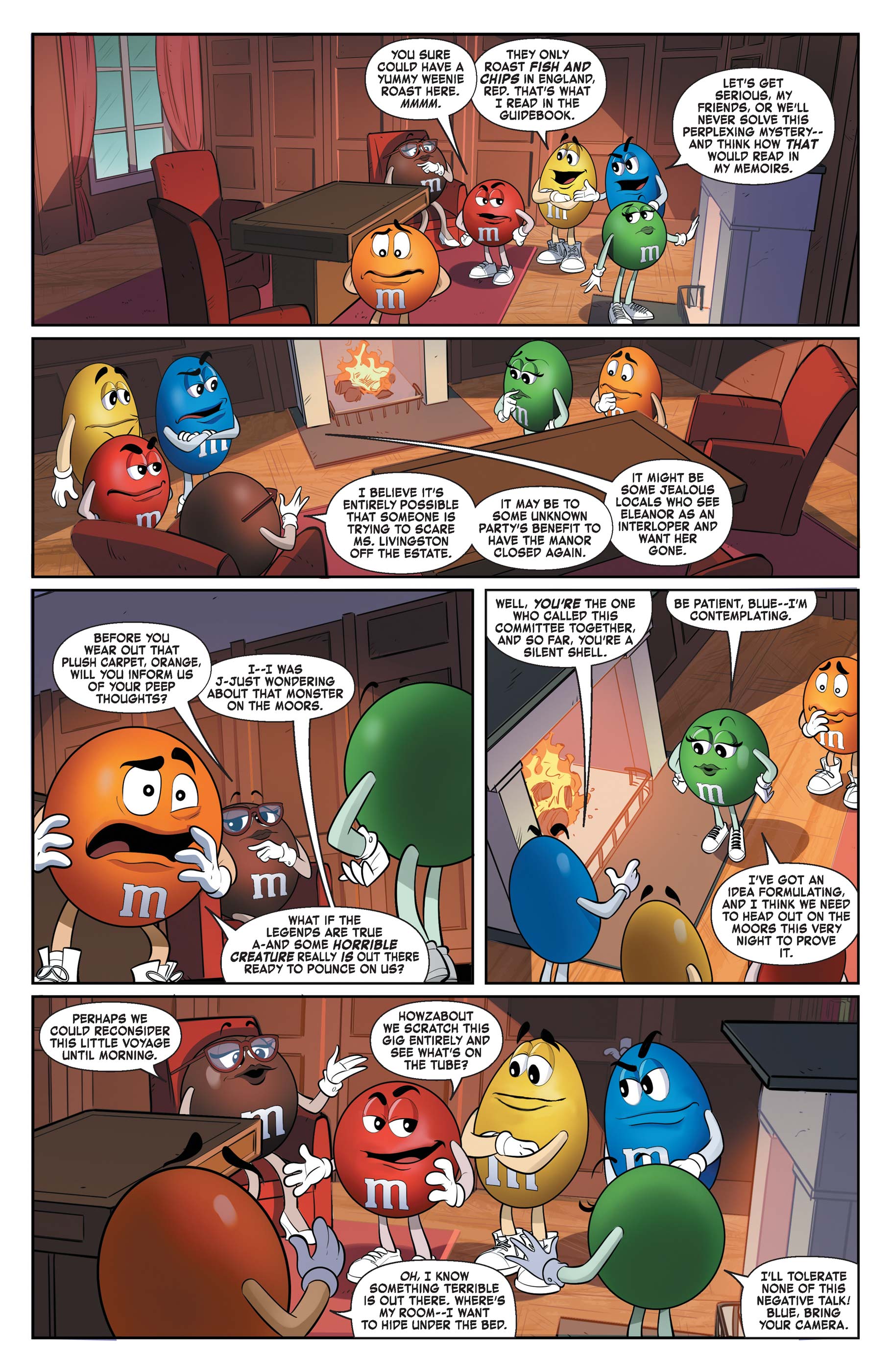 Read online M&Ms - Mistaken Identity comic -  Issue #1 - 8