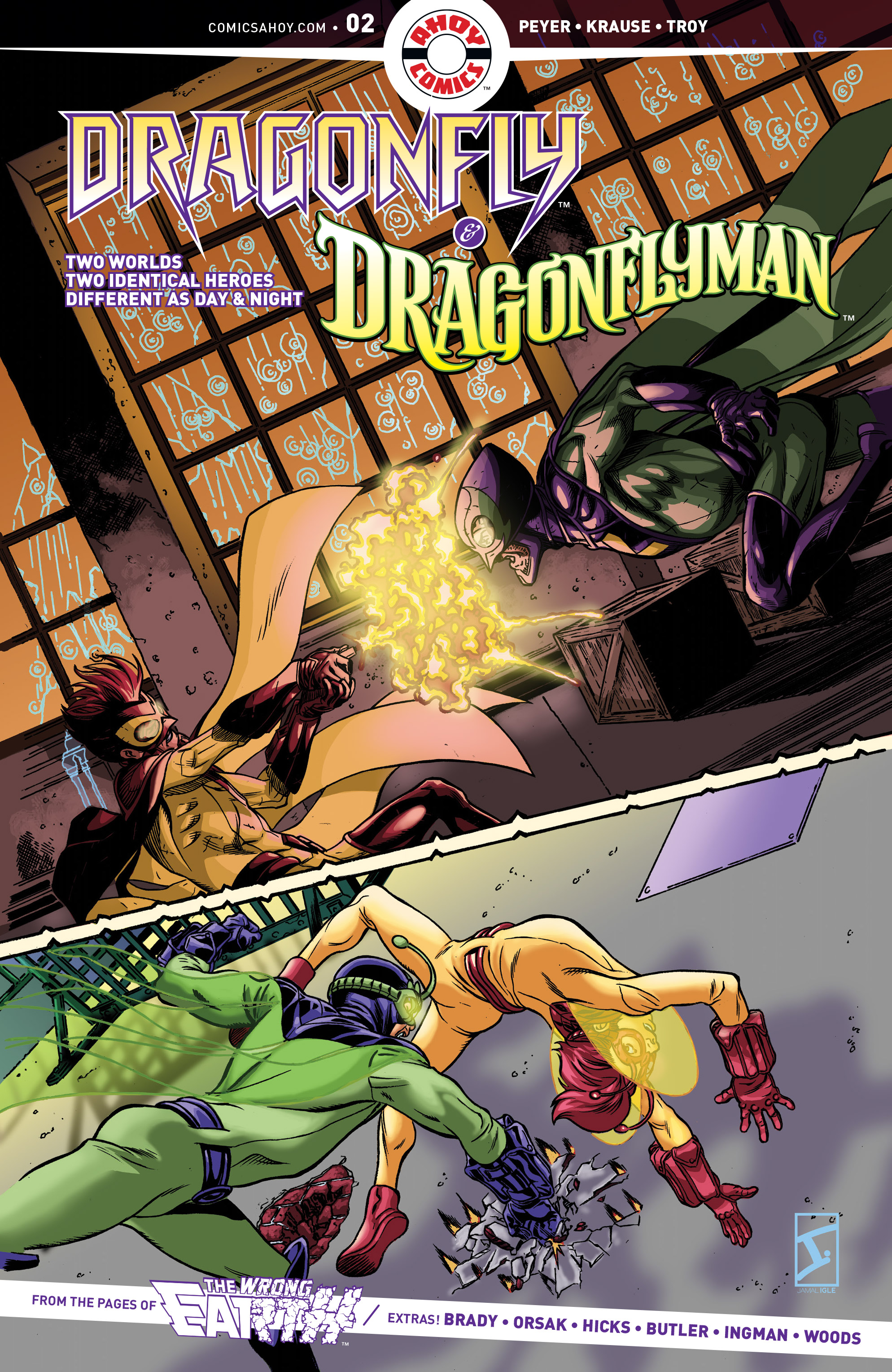 Read online Dragonfly & Dragonflyman comic -  Issue #2 - 1