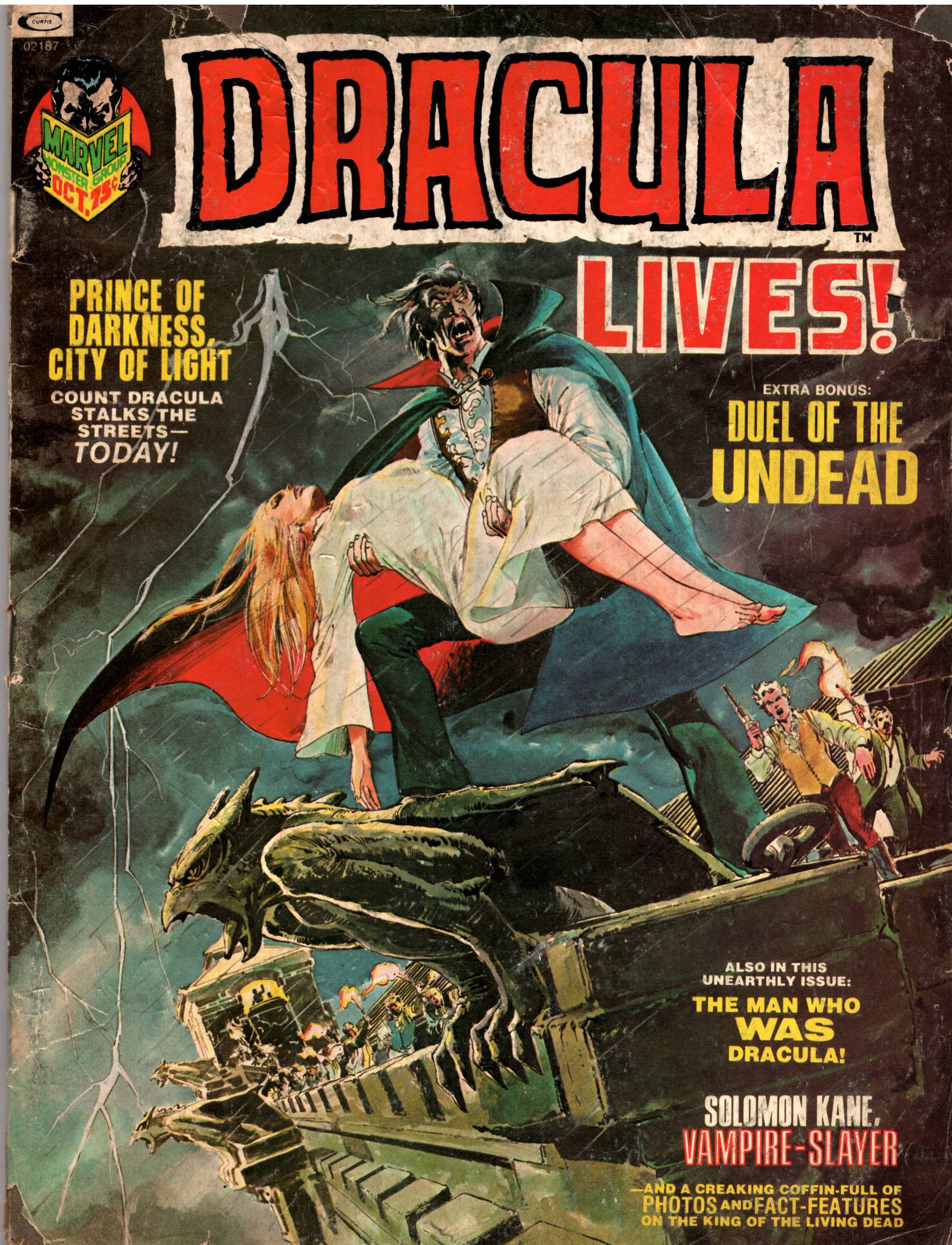Read online Dracula Lives comic -  Issue #3 - 1