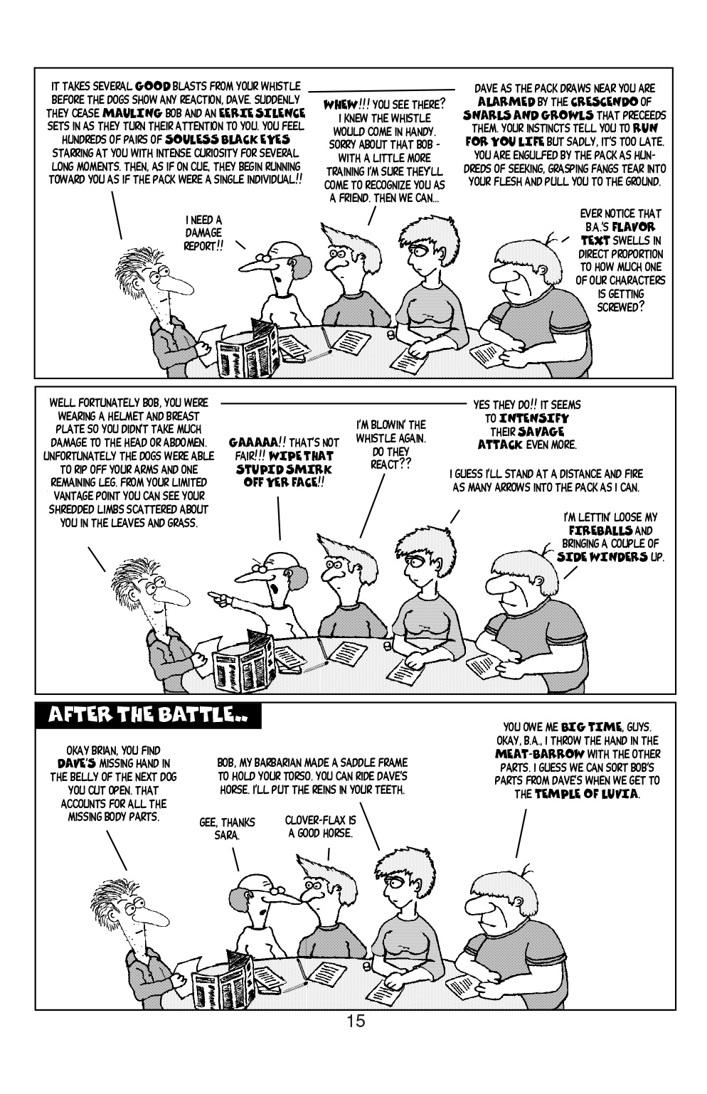 Read online Knights of the Dinner Table comic -  Issue #19 - 17