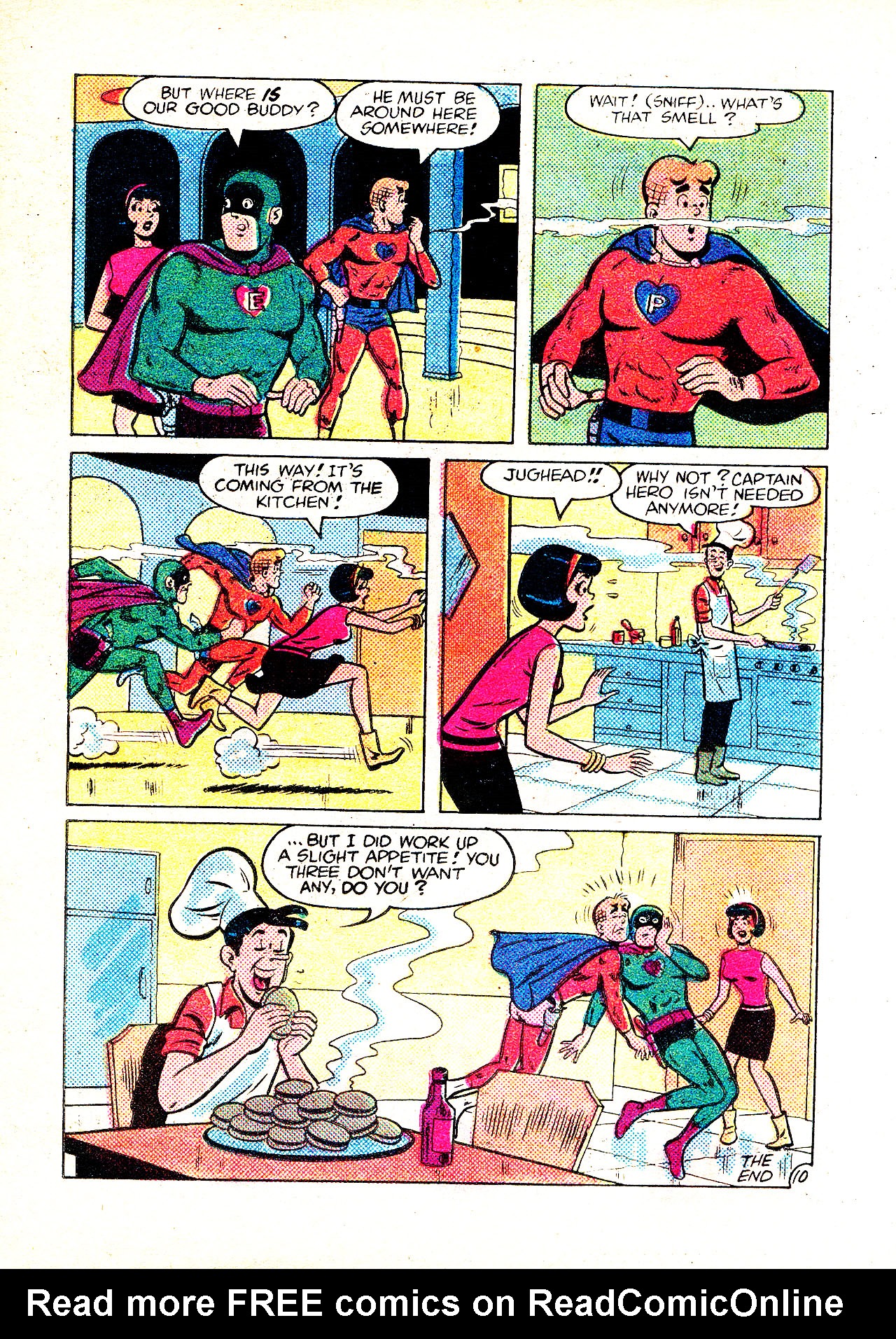 Read online Captain Hero Comics Digest Magazine comic -  Issue # TPB - 75