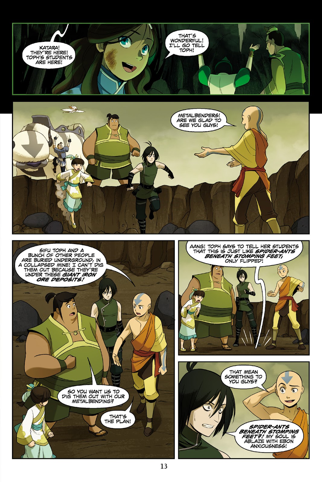 Nickelodeon Avatar: The Last Airbender - The Rift issue Part 3 - Page 14
