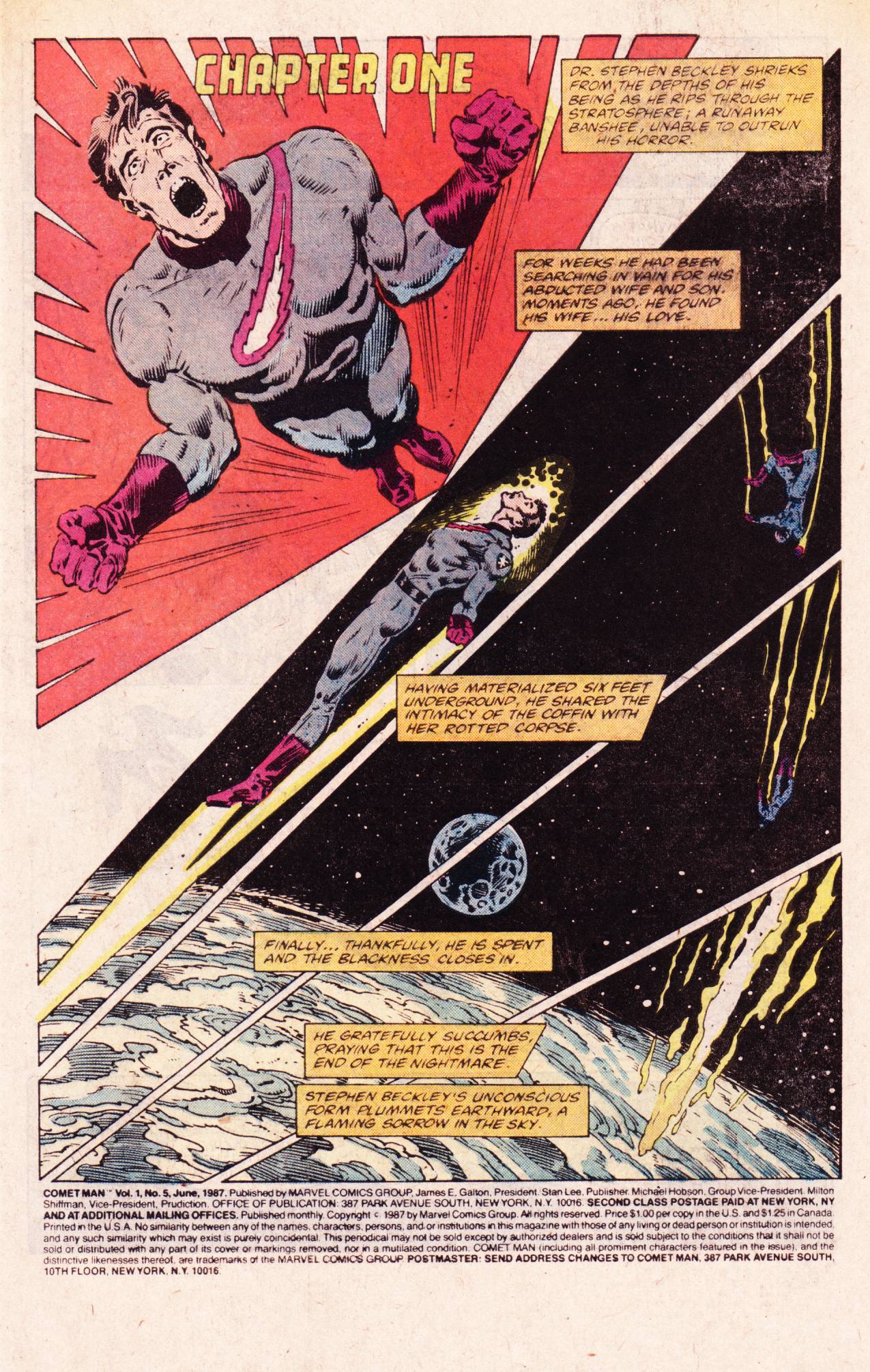 Read online Comet Man comic -  Issue #5 - 2