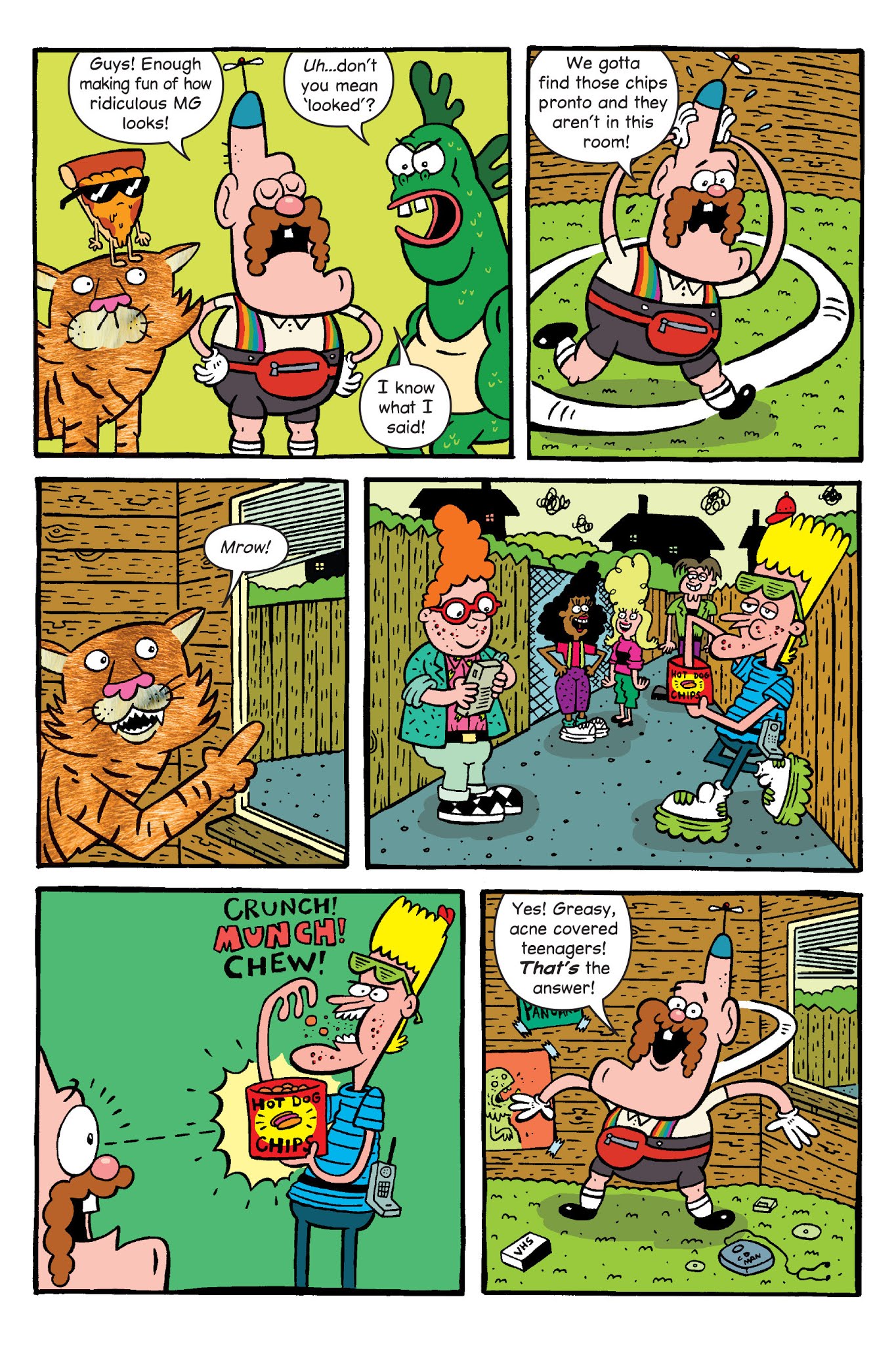 Read online Uncle Grandpa and the Time Casserole comic -  Issue # TPB - 50