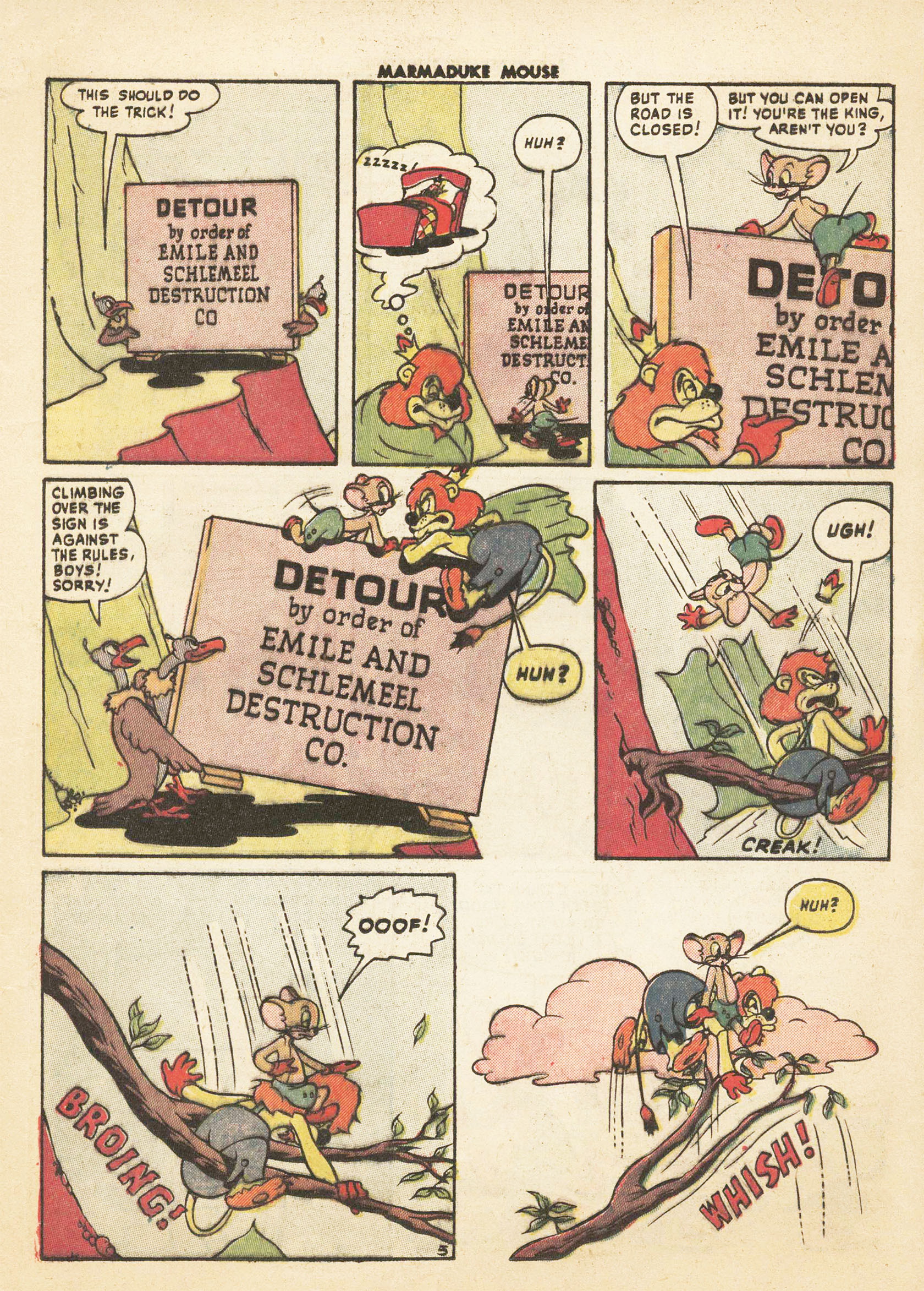 Read online Marmaduke Mouse comic -  Issue #20 - 7