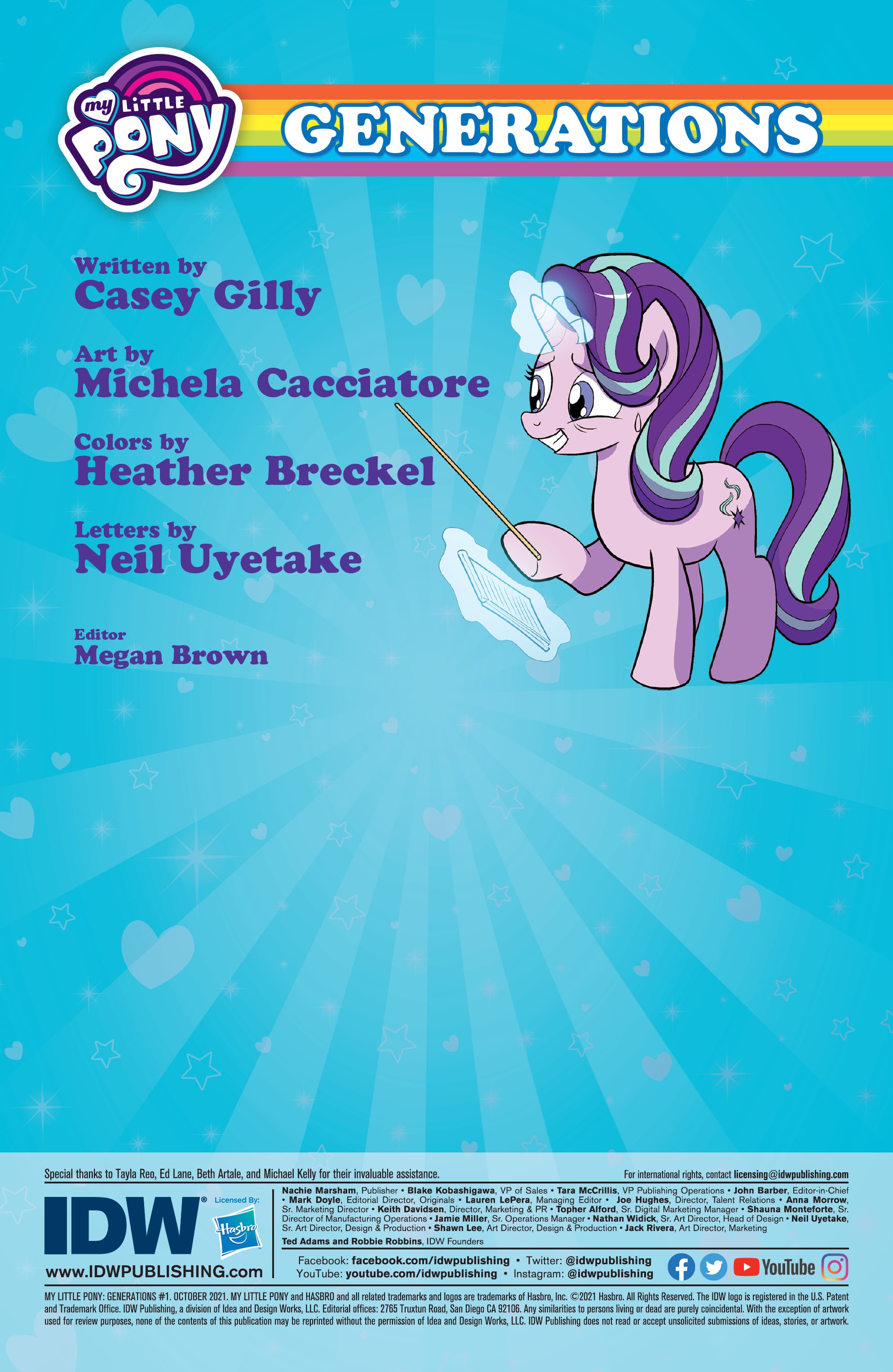 Read online My Little Pony: Generations comic -  Issue #1 - 2
