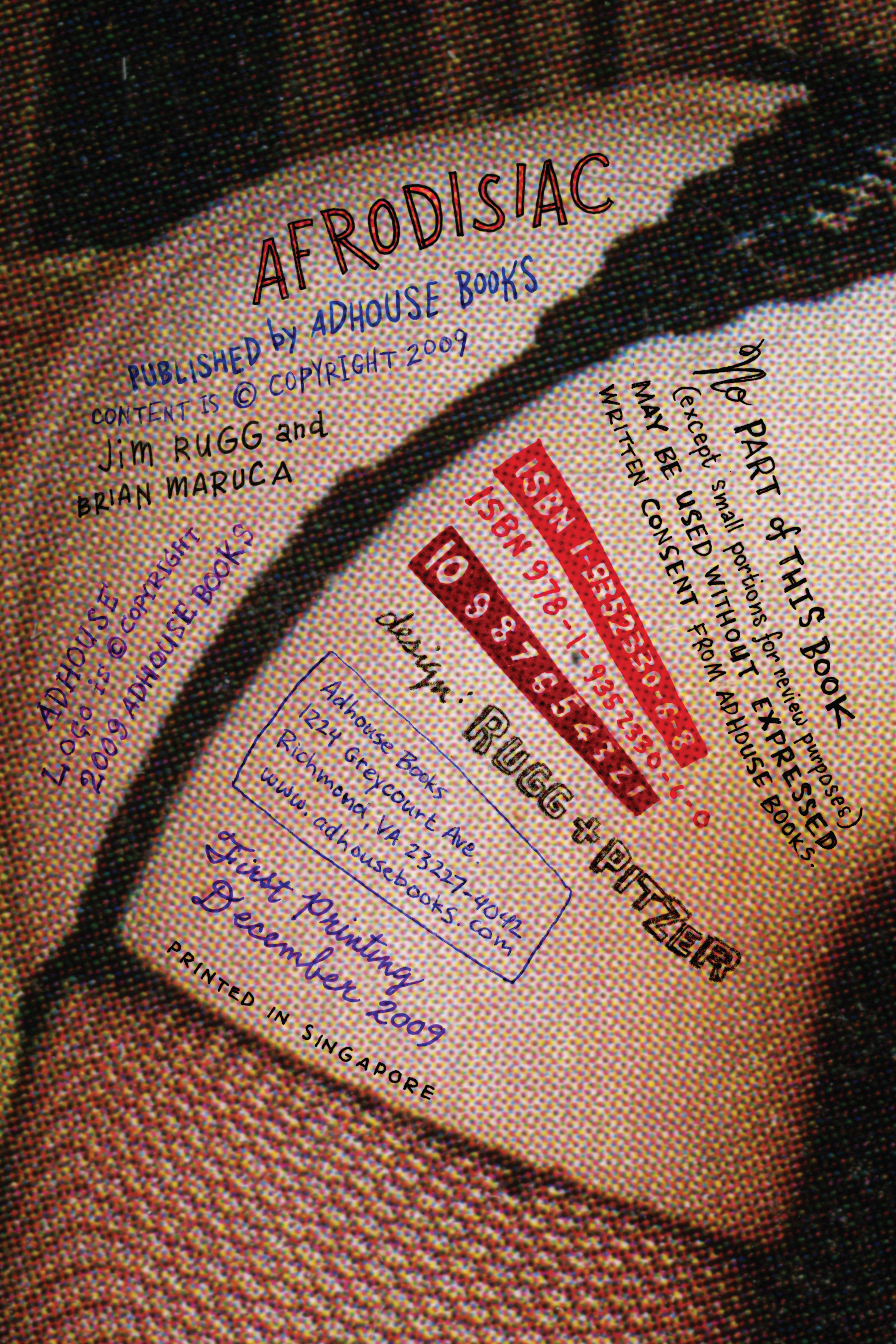 Read online Afrodisiac comic -  Issue # TPB - 4