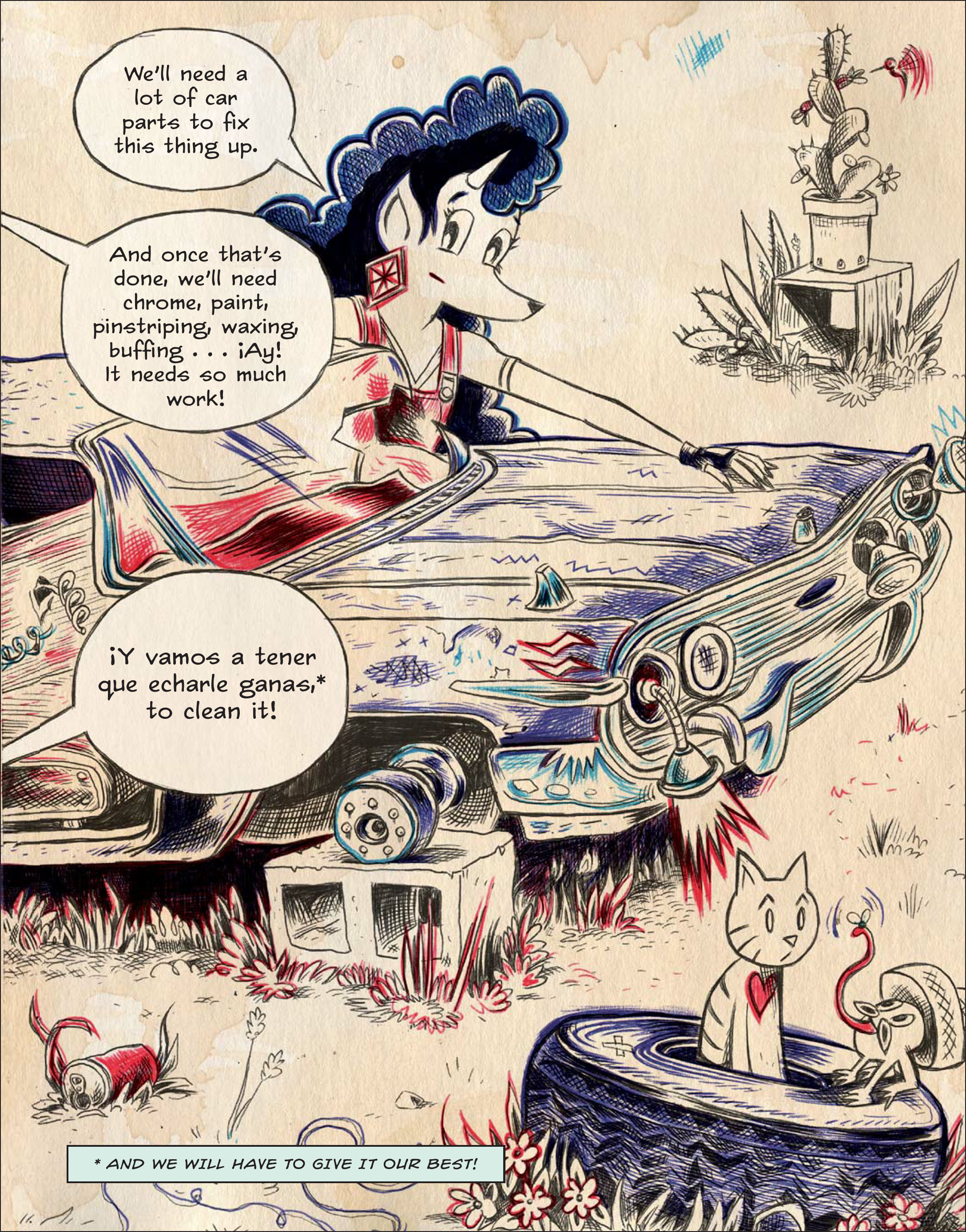 Read online Lowriders in Space comic -  Issue # TPB - 26