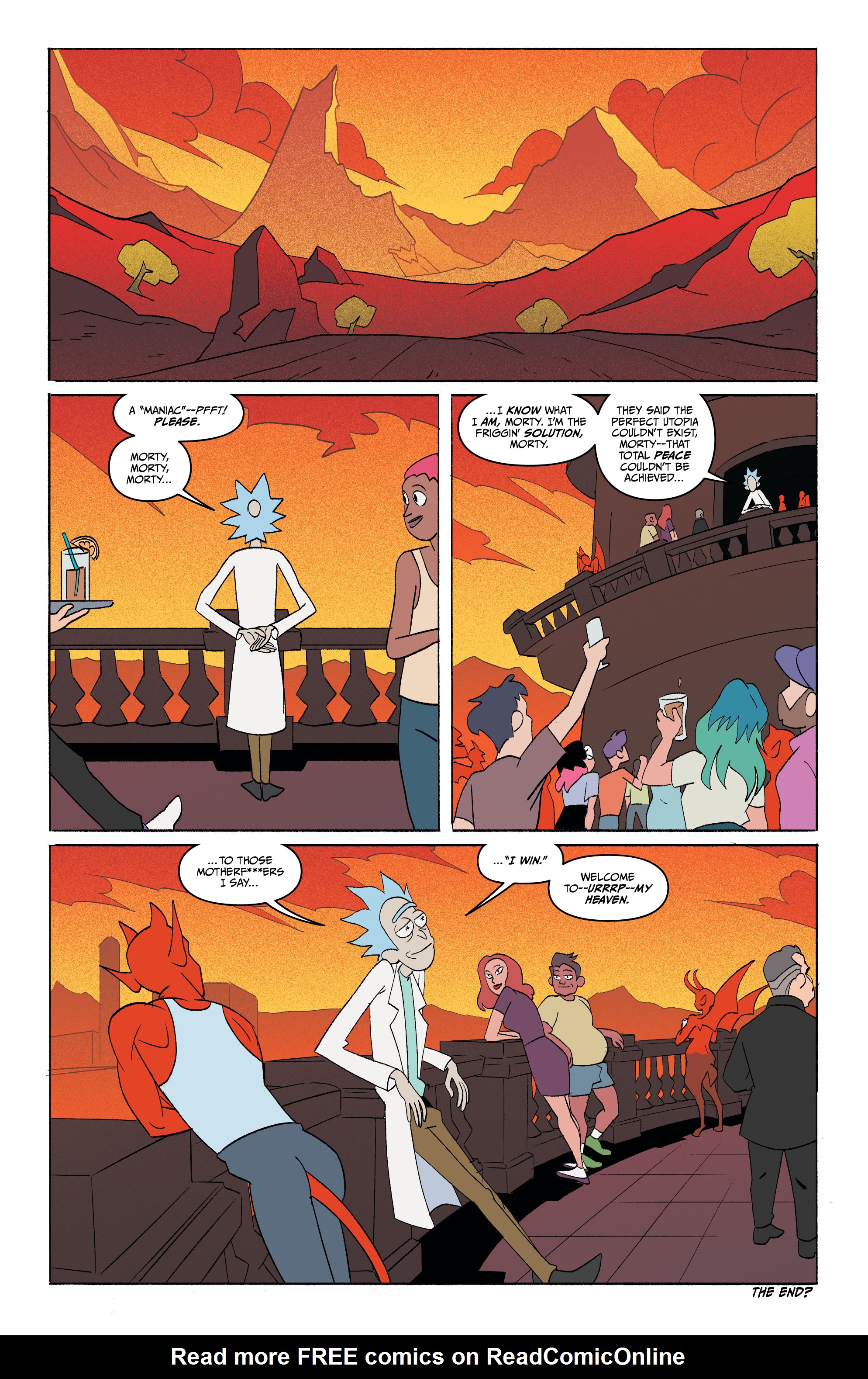 Read online Rick and Morty: Go to Hell comic -  Issue # _TPB - 120