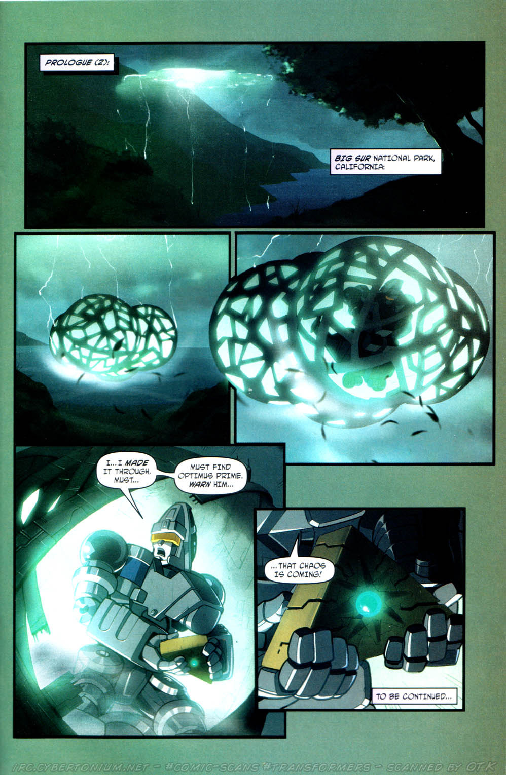 Read online Transformers Armada comic -  Issue #13 - 25