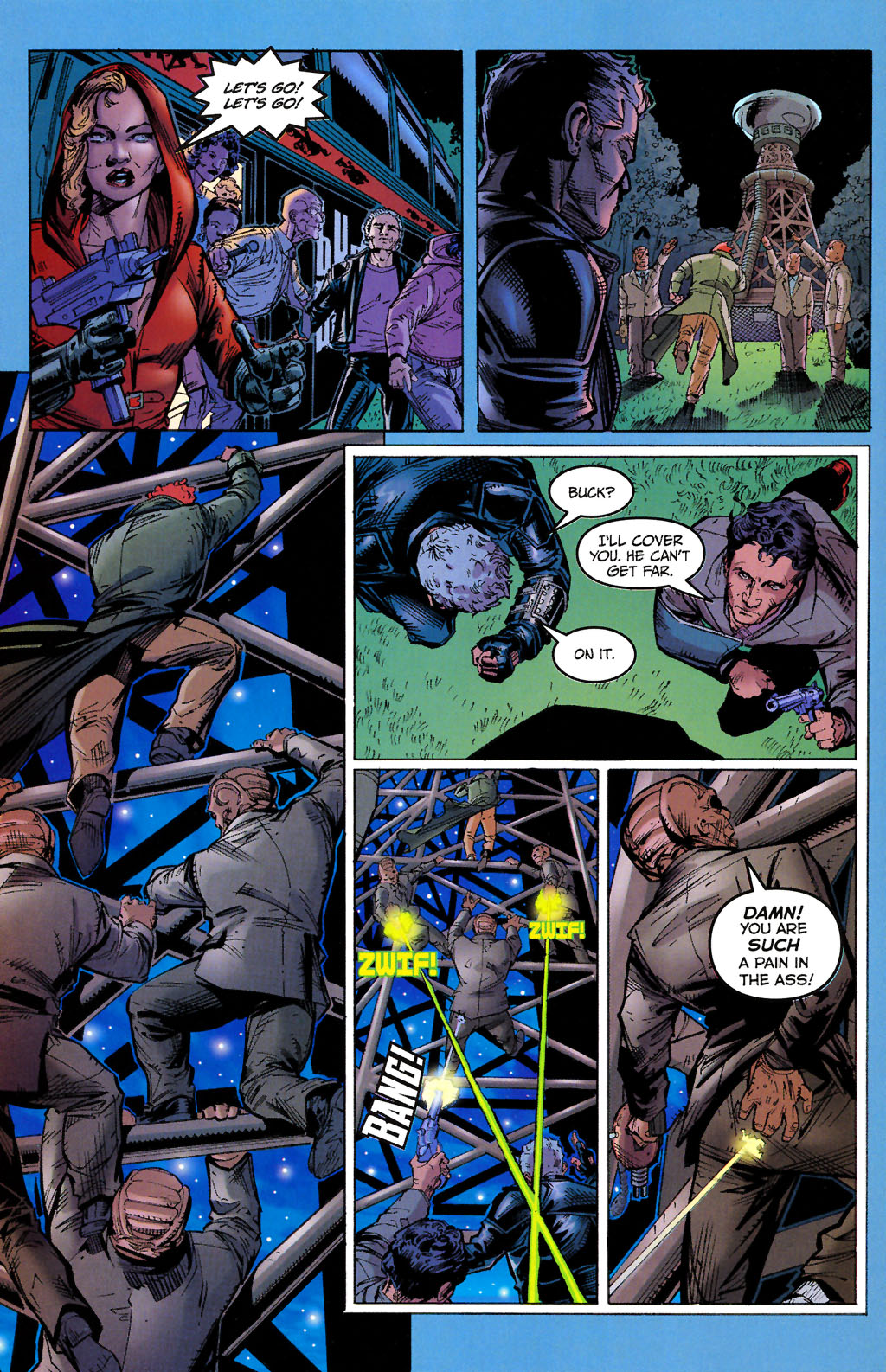 Read online Buckaroo Banzai: Return of the Screw (2006) comic -  Issue #3 - 18