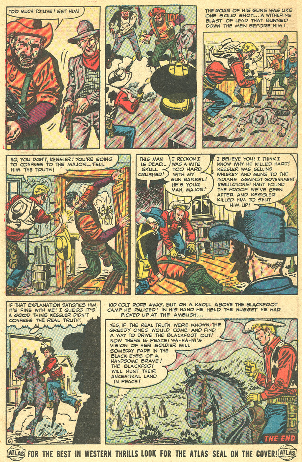 Read online Kid Colt Outlaw comic -  Issue #35 - 32