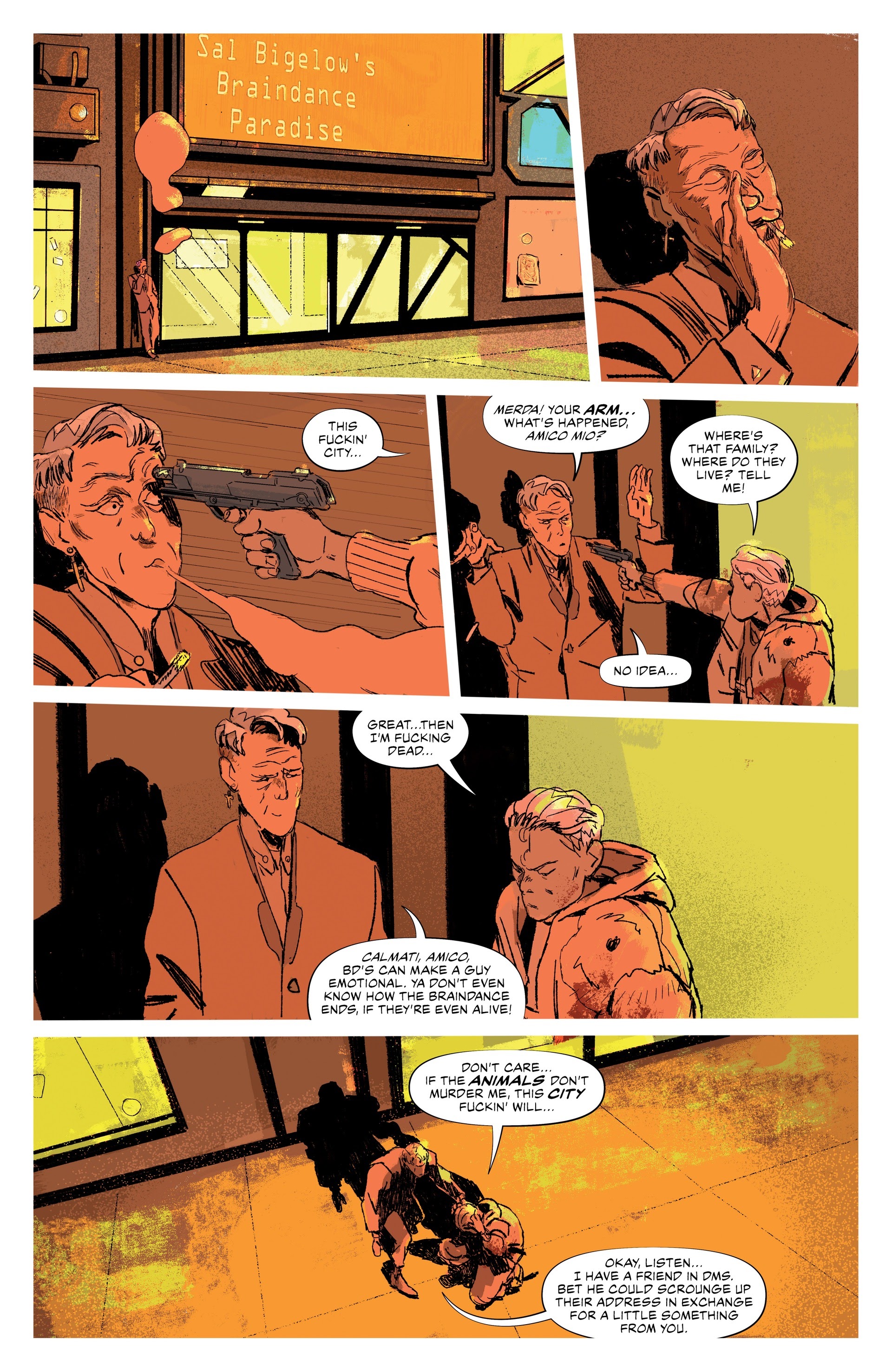 Read online Cyberpunk 2077: Big City Dreams (2022) comic -  Issue # Full - 52