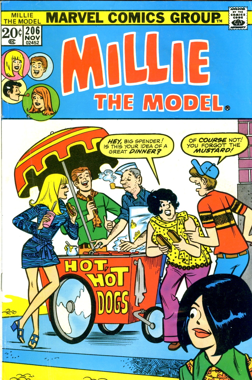 Read online Millie the Model comic -  Issue #206 - 1